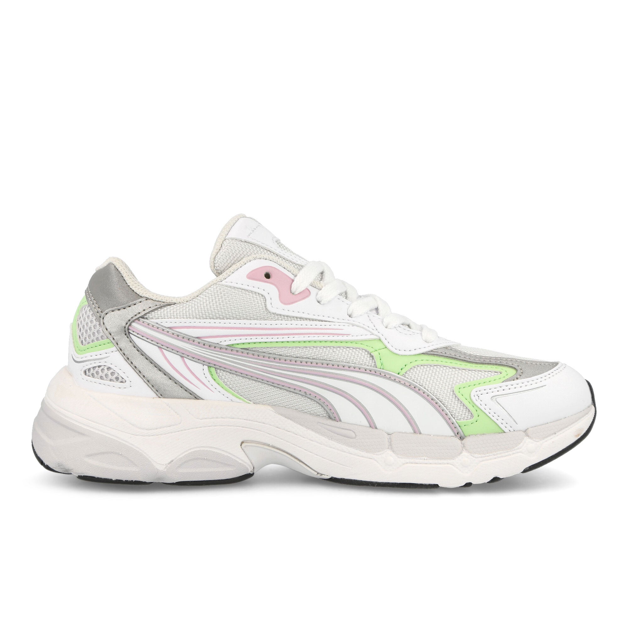 Puma Teveris Nitro Noughties Feather Gray - Light Mint Low Top Sneakers Silhouette | Overkill