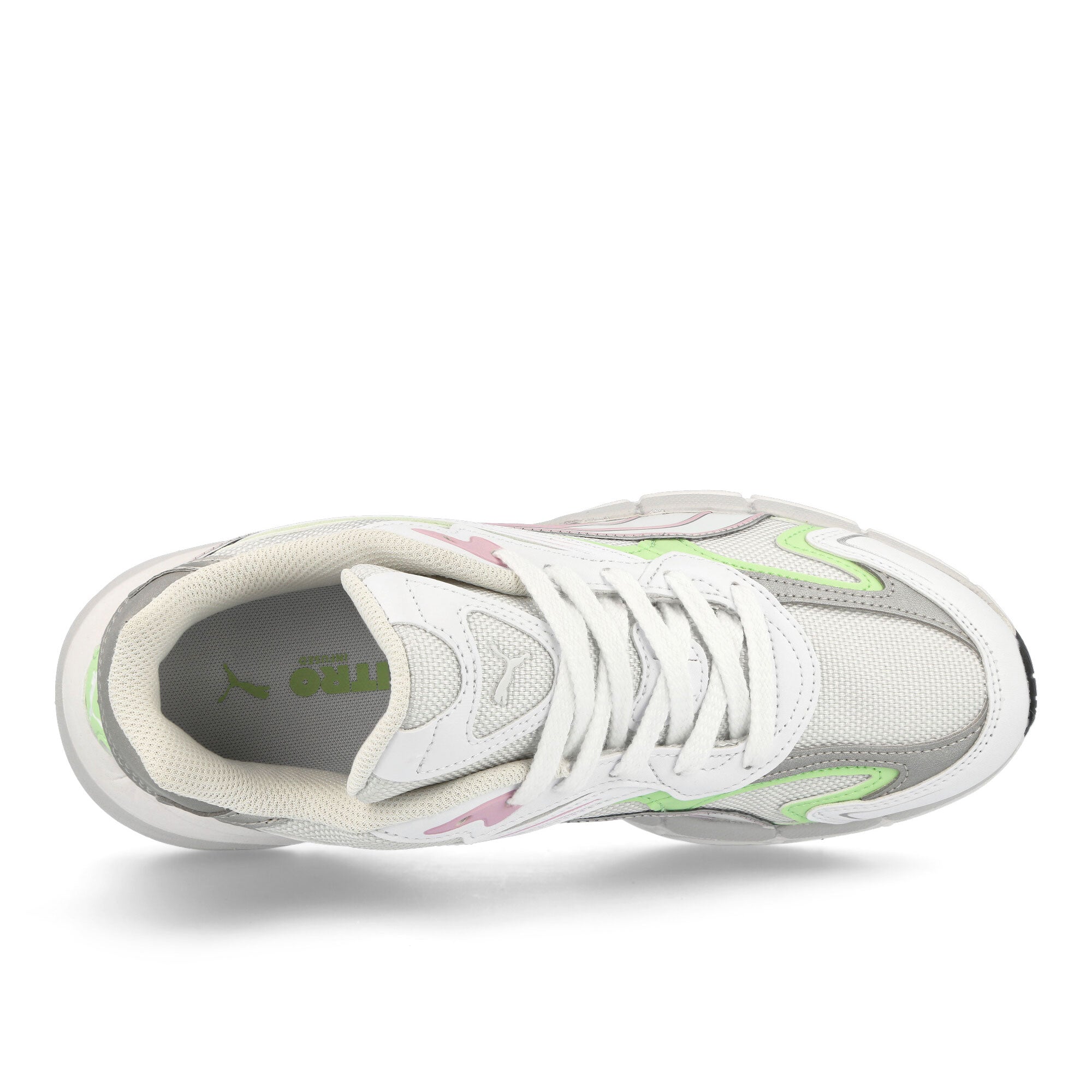 Puma Teveris Nitro Noughties Feather Gray - Light Mint Low Top Sneakers Detailfoto | Overkill