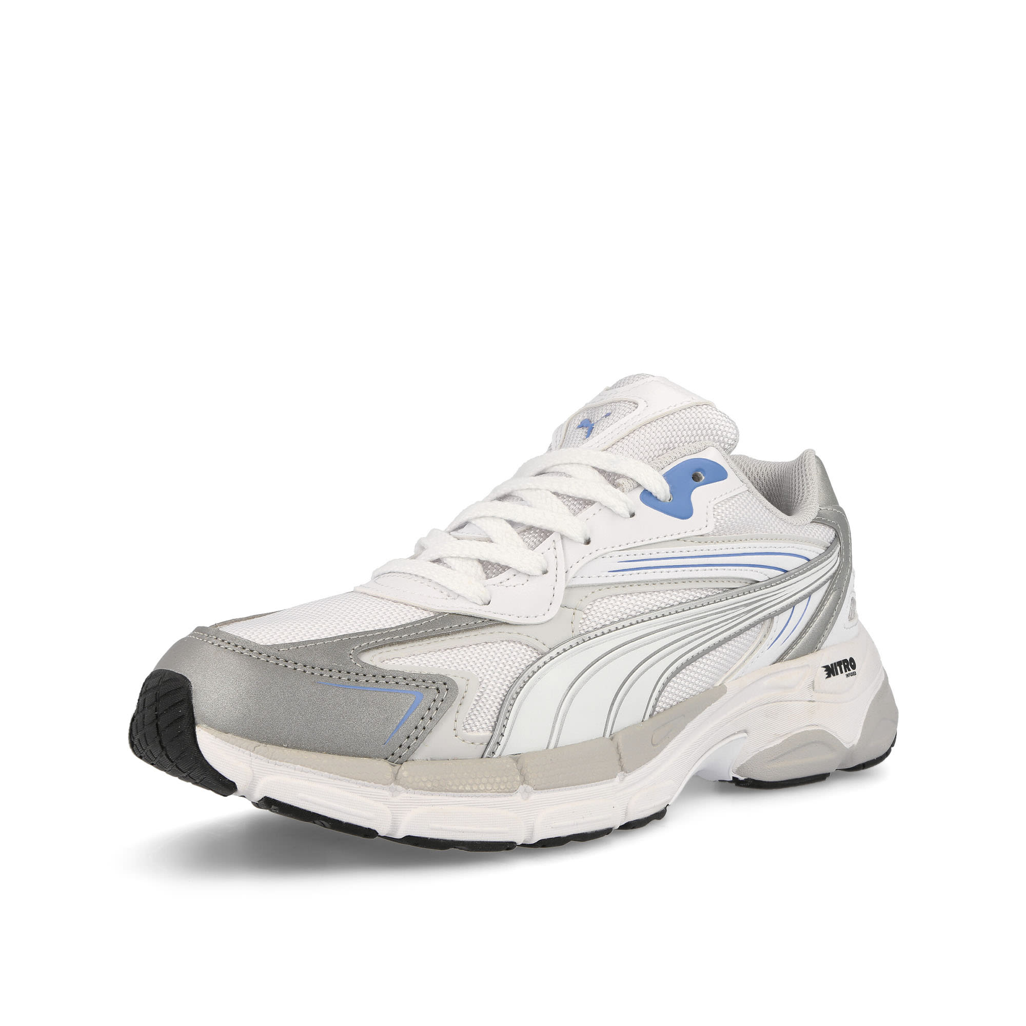 Puma Teveris Nitro Noughties Puma White - Day Dream Low Top Sneakers Close Up | Overkill