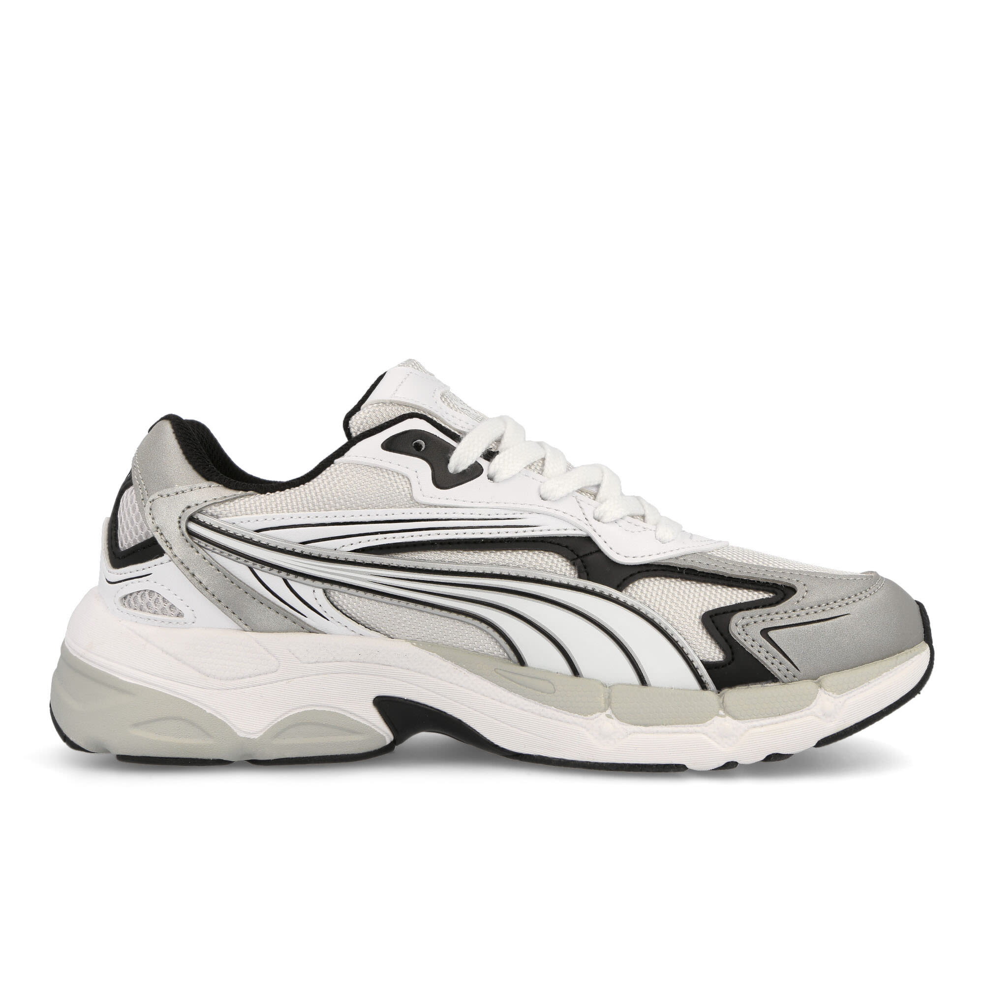 Puma Teveris Nitro Noughties Puma Black - Feather Grey Low Top Sneakers Silhouette | Overkill