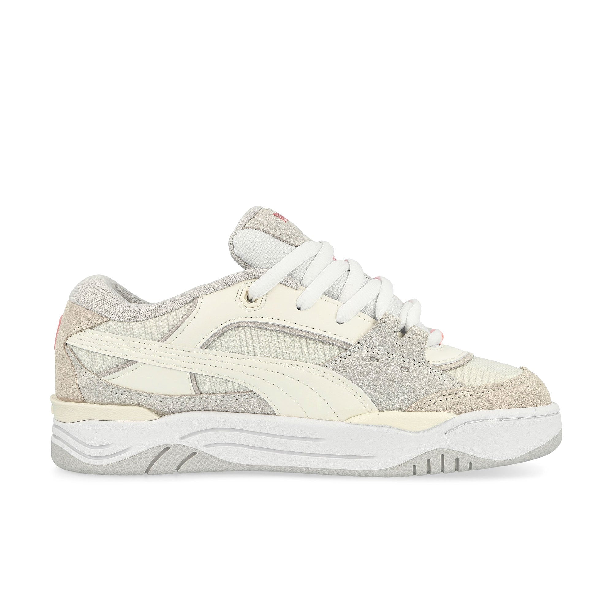 Puma -180 Warm White - Feather Gray Low Top Sneakers Silhouette | Overkill