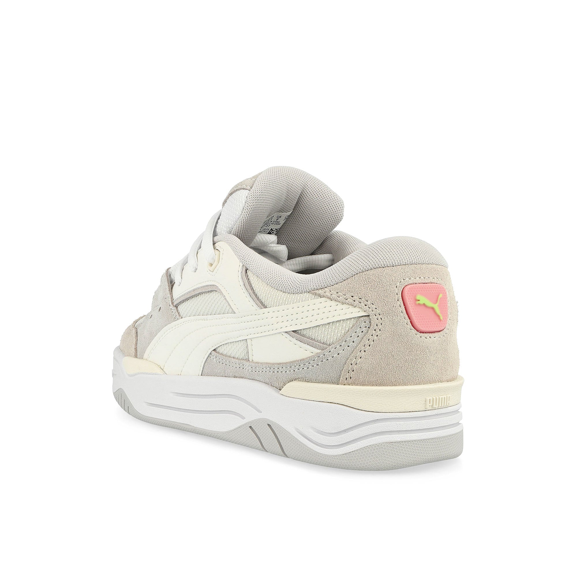 Puma -180 Warm White - Feather Gray Low Top Sneakers Material | Overkill