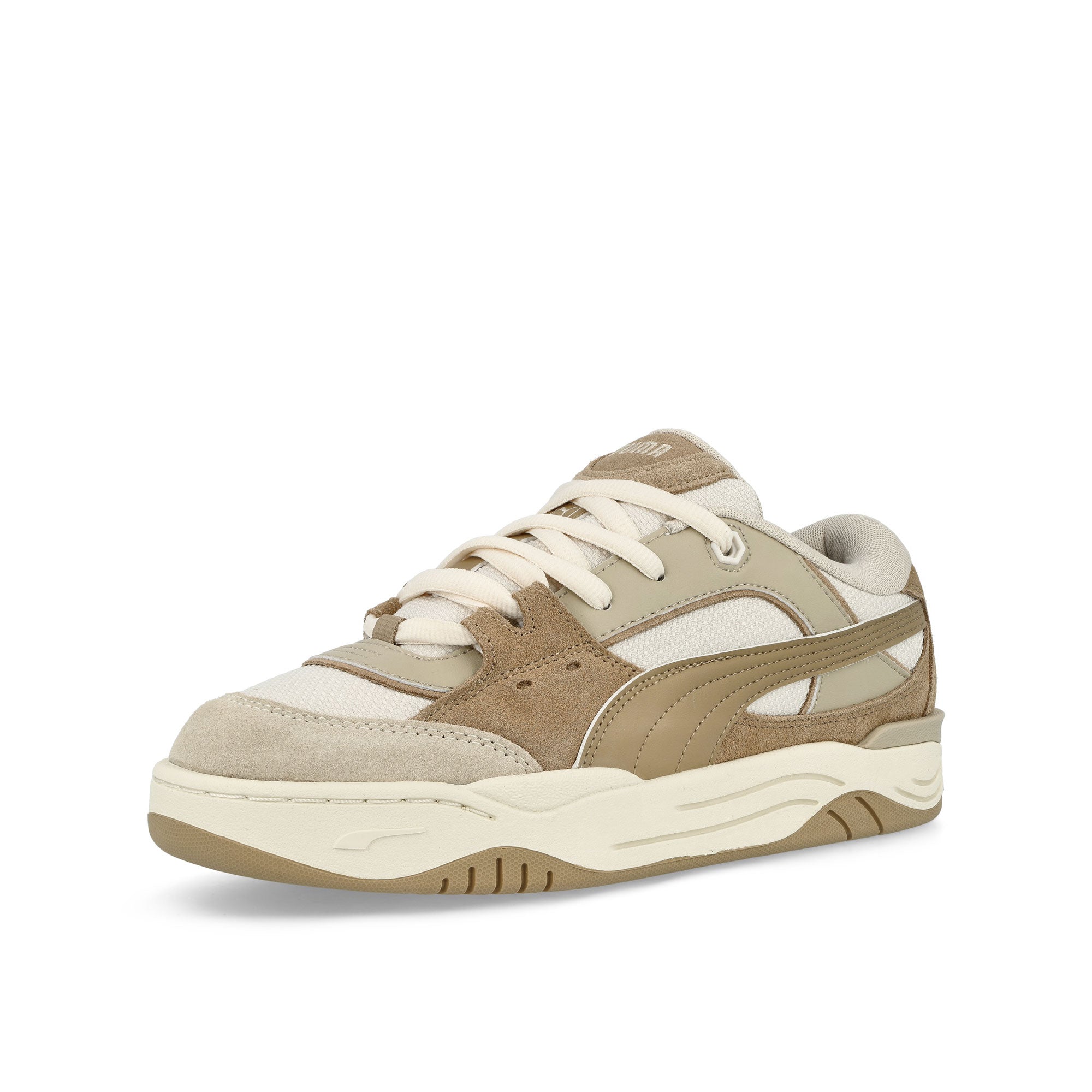 Puma -180 Sugared Almond - Prairie Tan Low Top Sneakers Close Up | Overkill