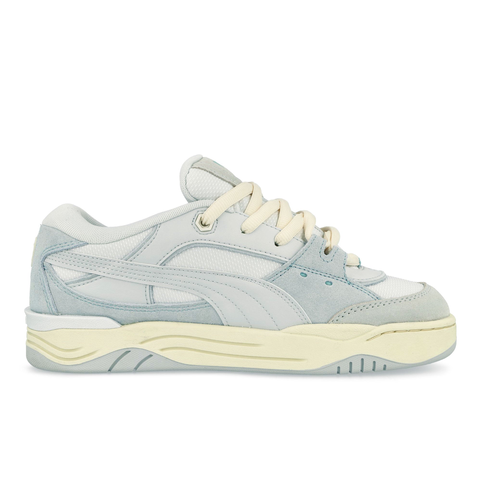 Puma -180 Puma White - Silver Mist Low Top Sneakers Silhouette | Overkill