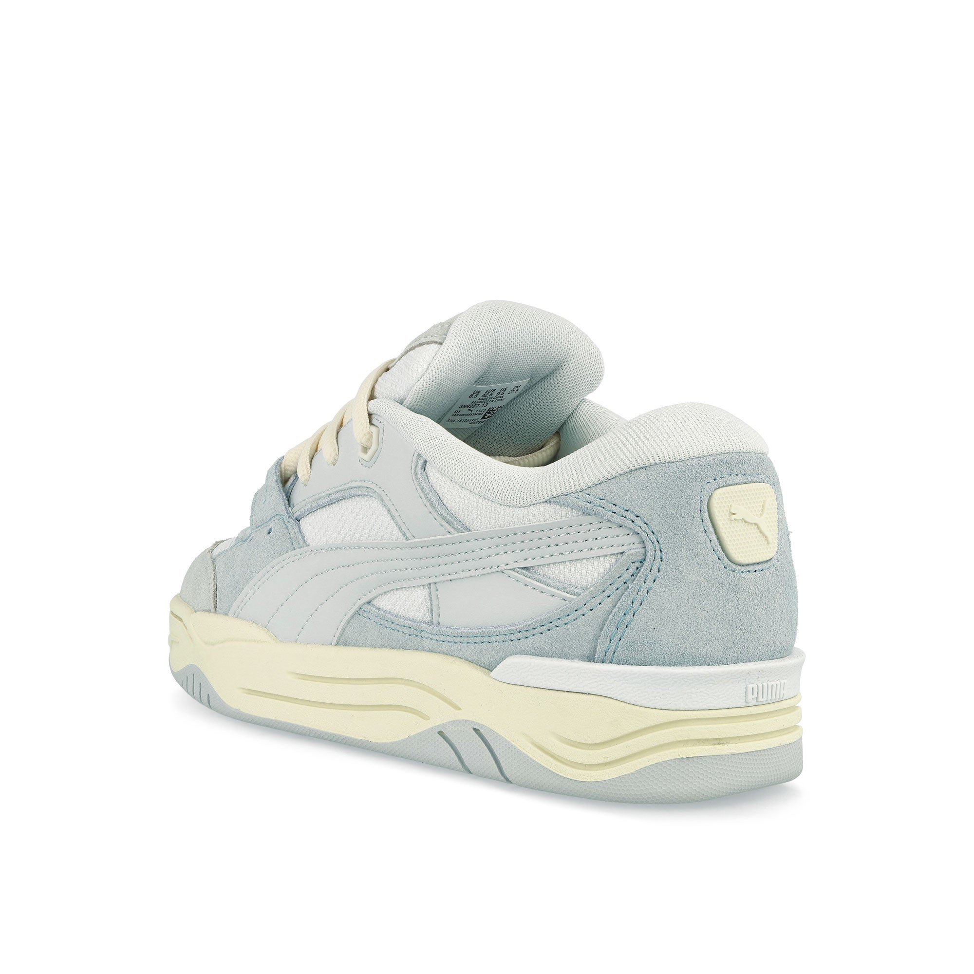 Puma -180 Puma White - Silver Mist Low Top Sneakers Material | Overkill