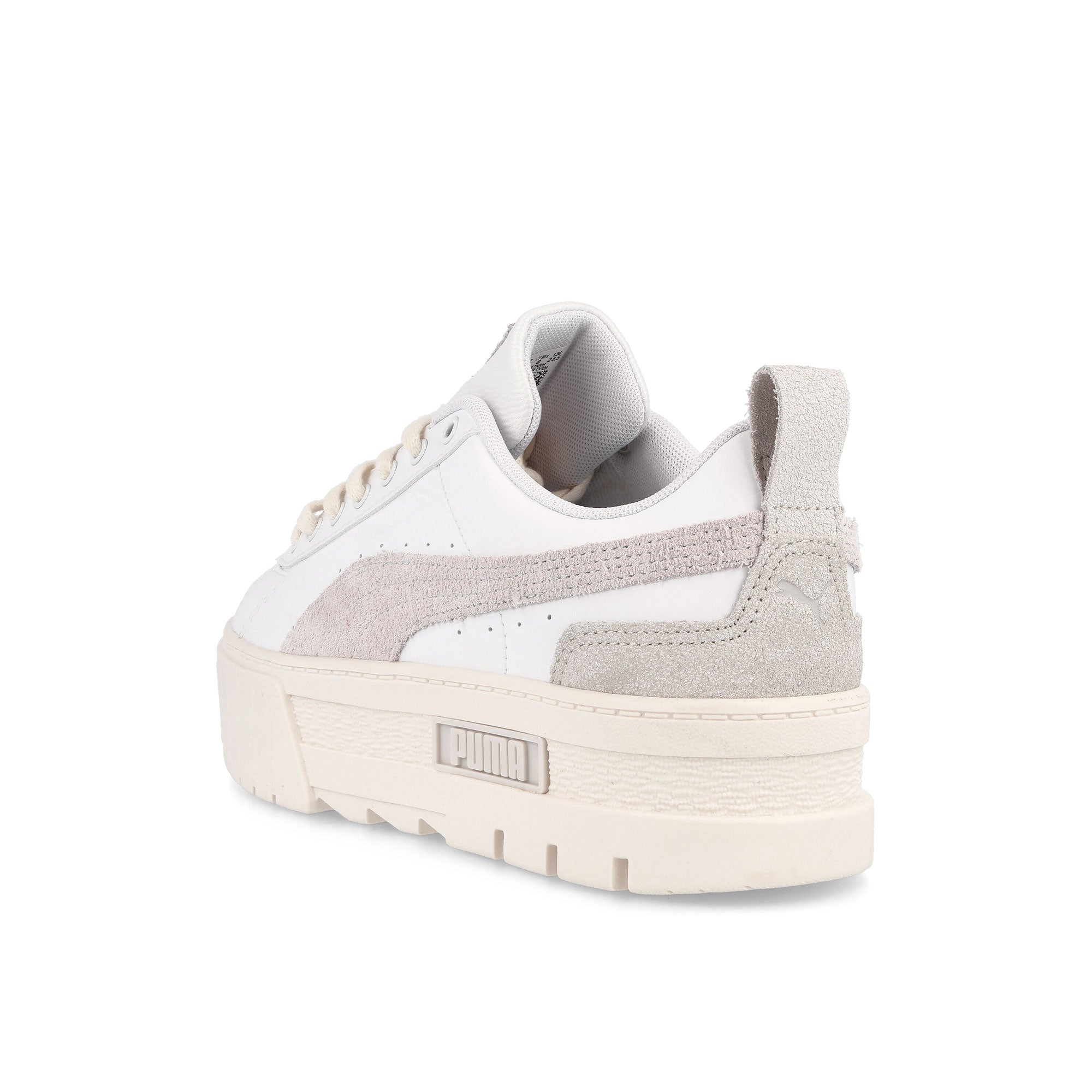 Puma Mayze Thrifted Wns Puma White Low Top Sneakers Material | Overkill