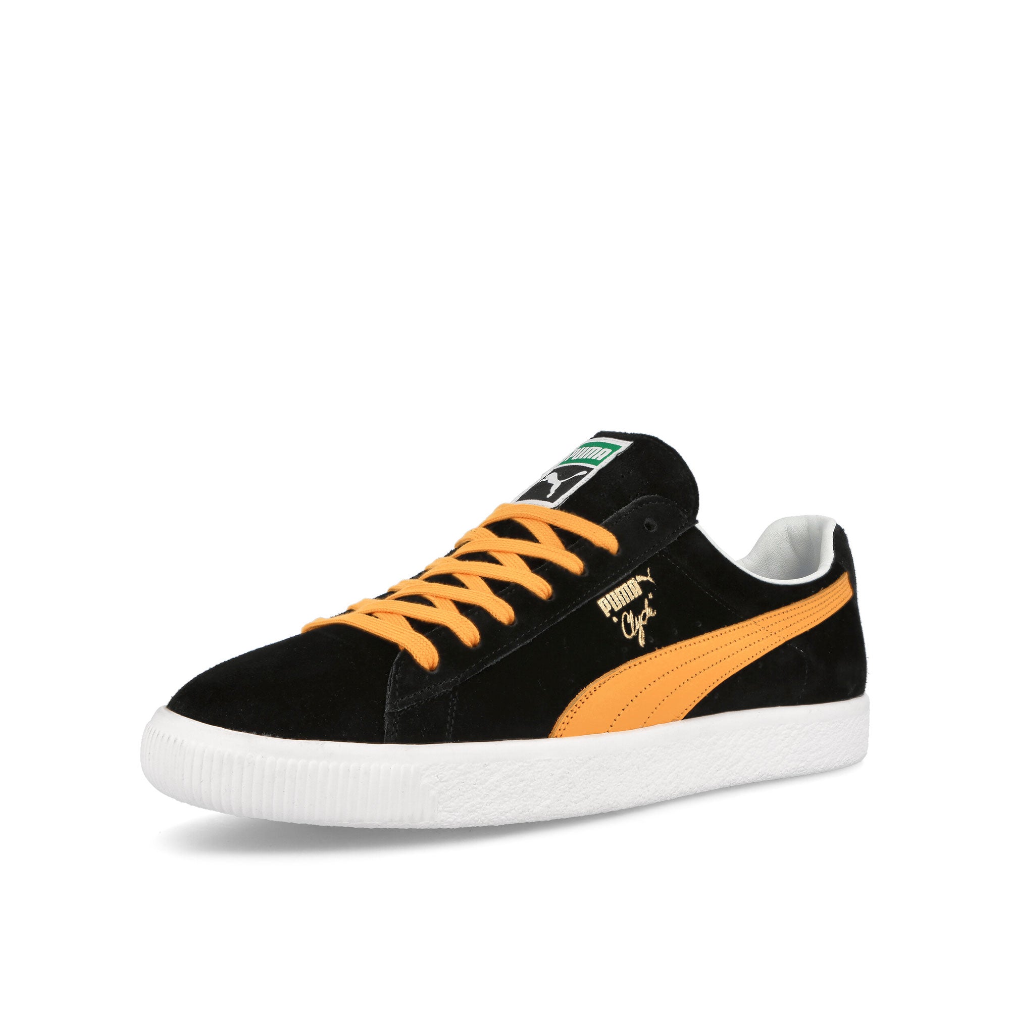 Puma Clyde Clydezilla MIJ Puma Black - Zinnia Low Top Sneakers Close Up | Overkill