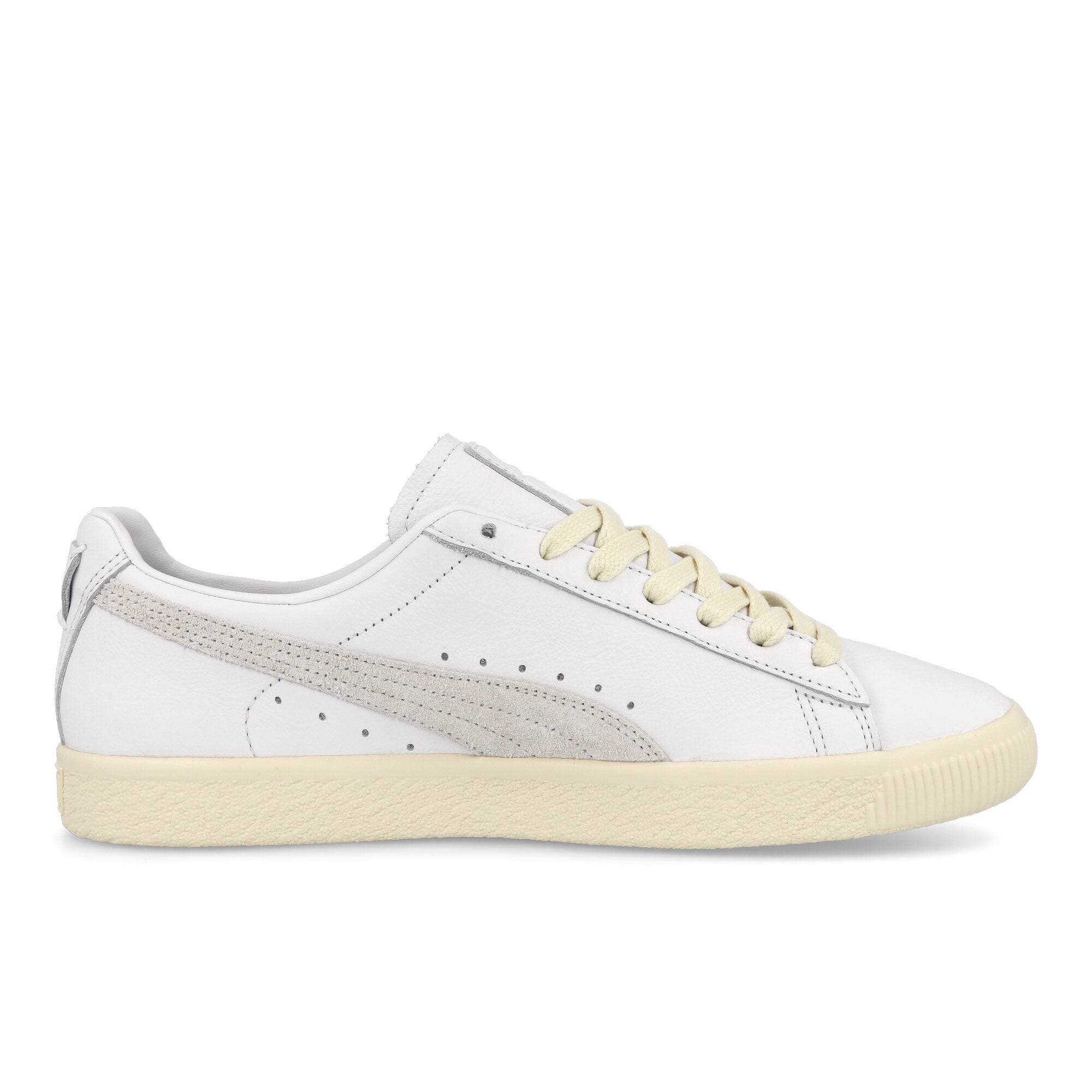 Puma Clyde Base White Low Top Sneakers Silhouette | Overkill