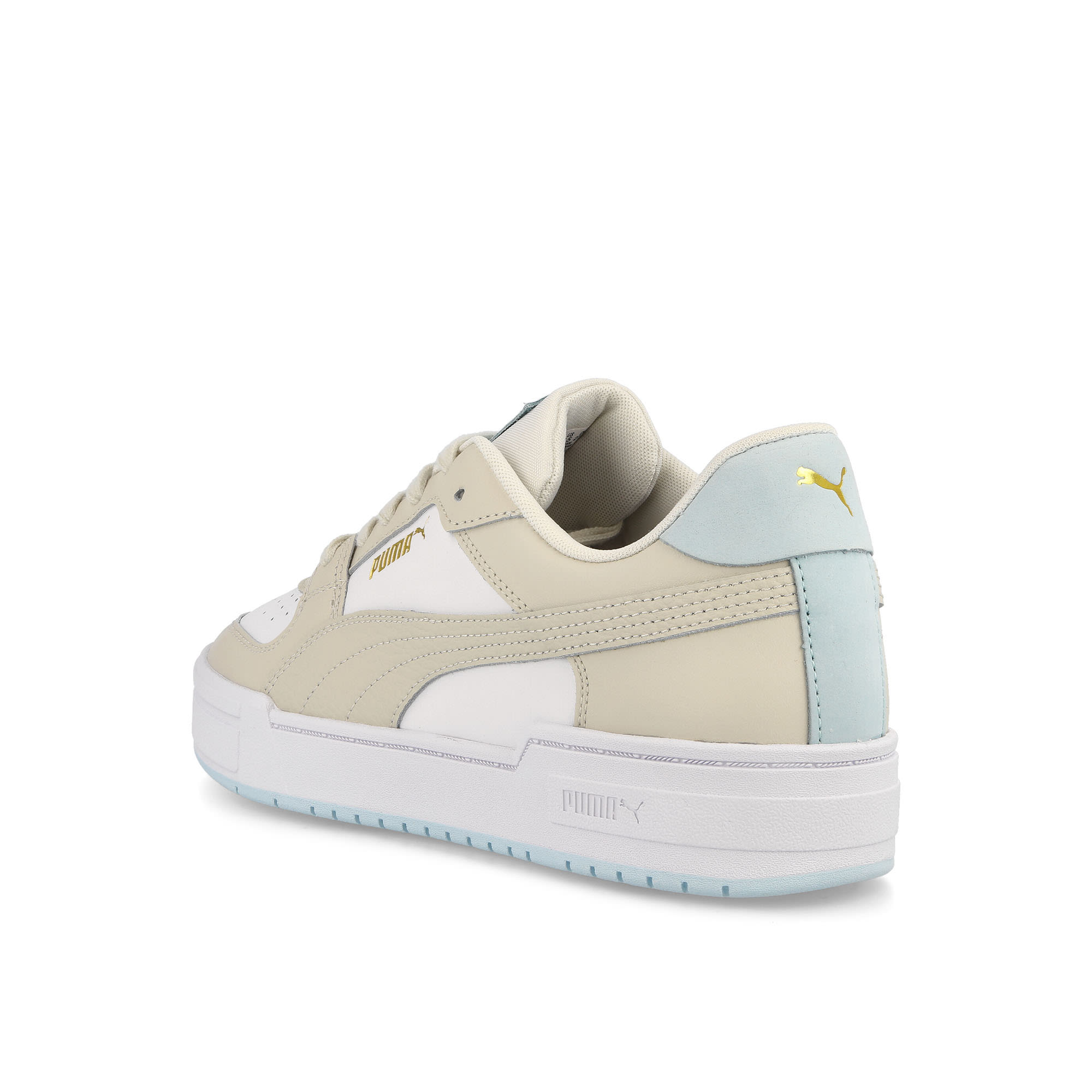 Puma CA Pro Leather Mix Puma White - Warm White Low Top Sneakers Material | Overkill