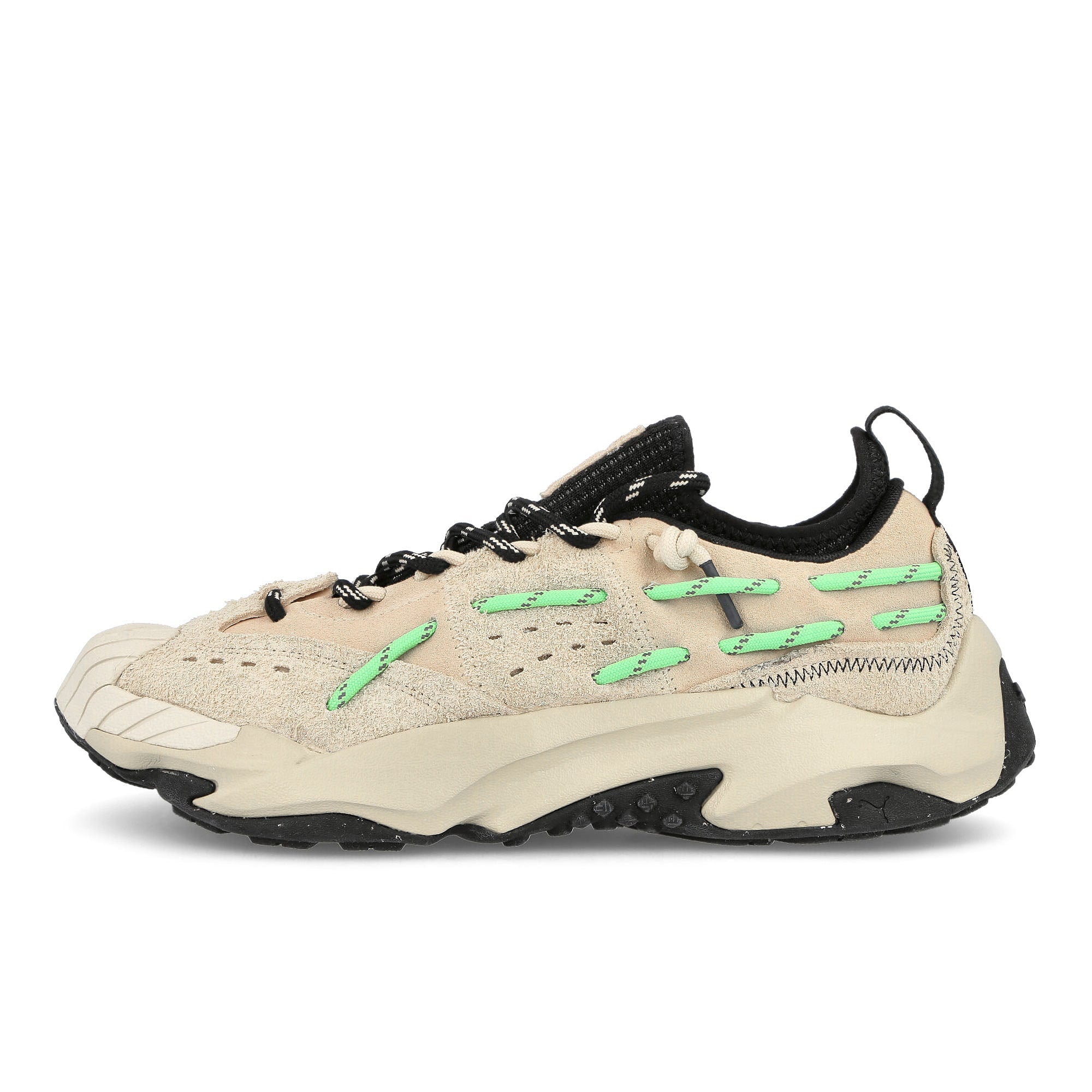 Puma Plexus Elektro Green Eggnog - Elektro Green Low Top Sneakers 390456 01 | Overkill