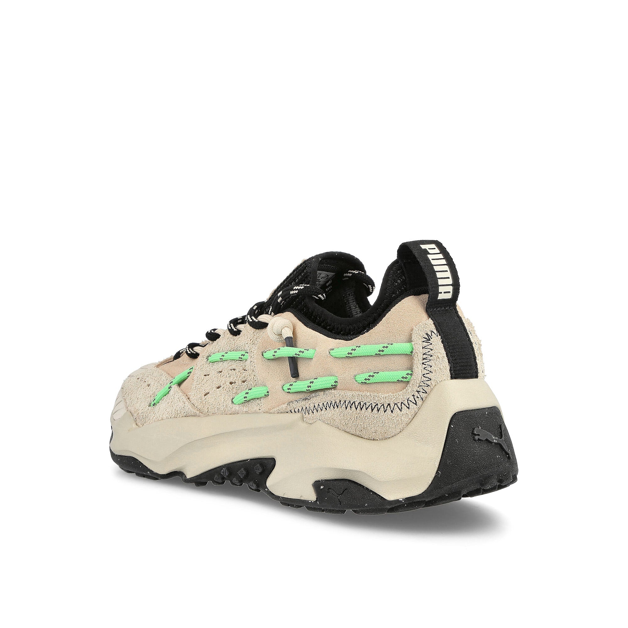 Puma Plexus Elektro Green Eggnog - Elektro Green Low Top Sneakers Material | Overkill