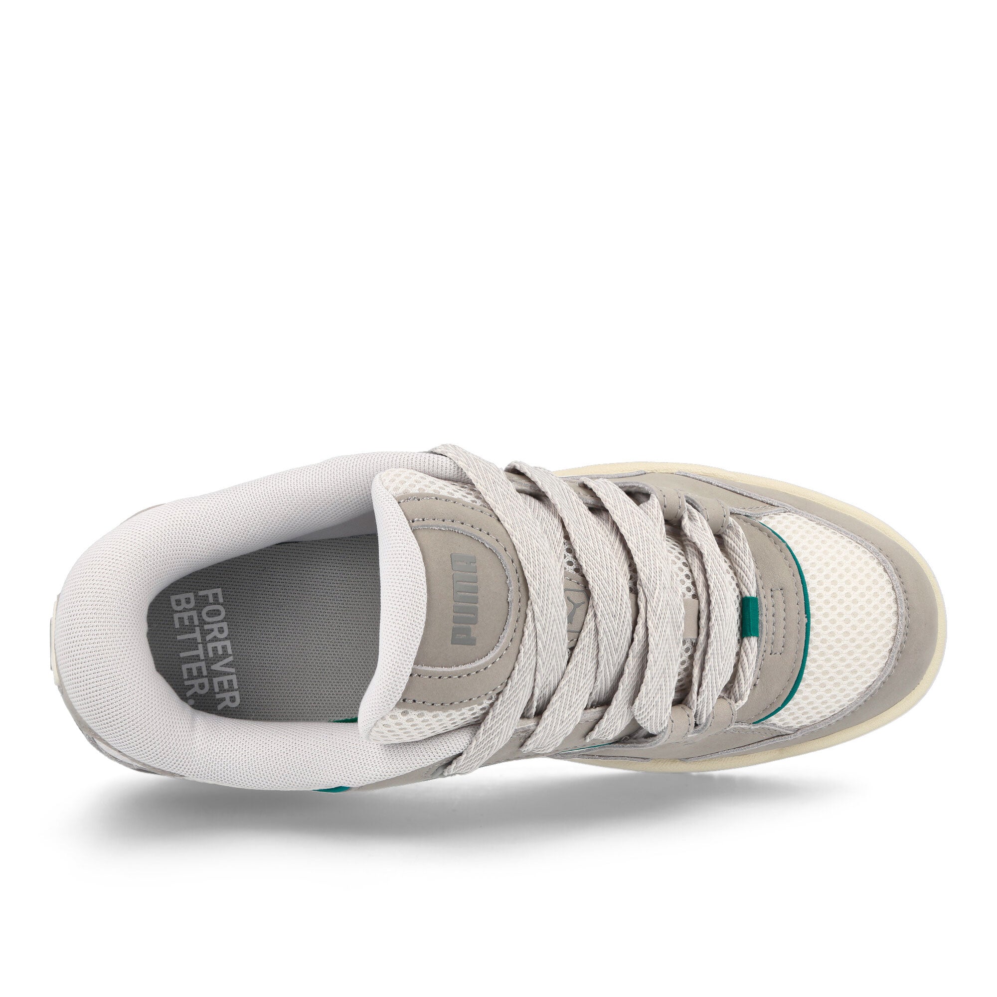 Puma -180 White - Cool - Light Gray - Day Dream Low Top Sneakers Detailfoto | Overkill