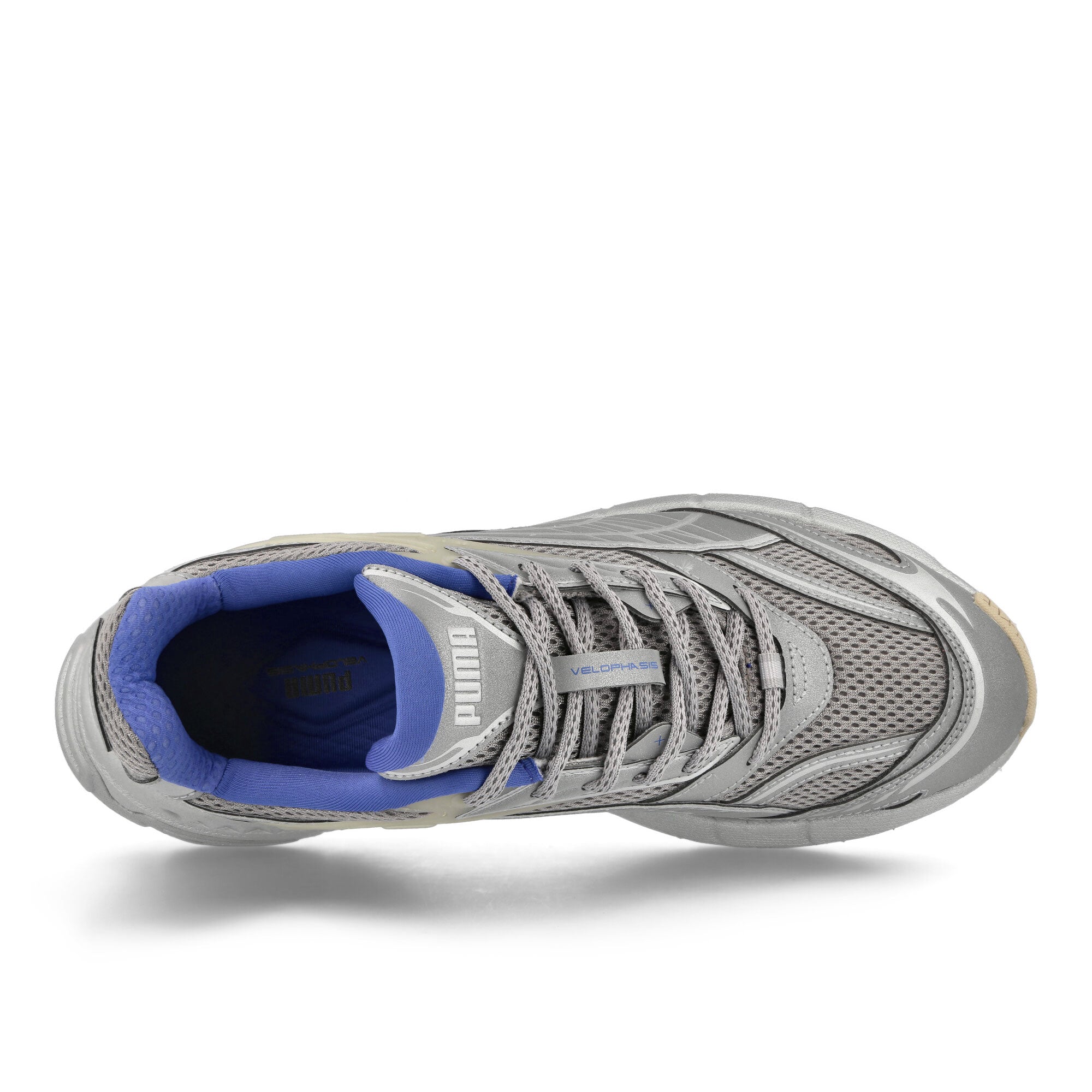 Puma Velophasis Bionic Matte Silver-Royal Sapphire Low Top Sneakers Detailfoto | Overkill
