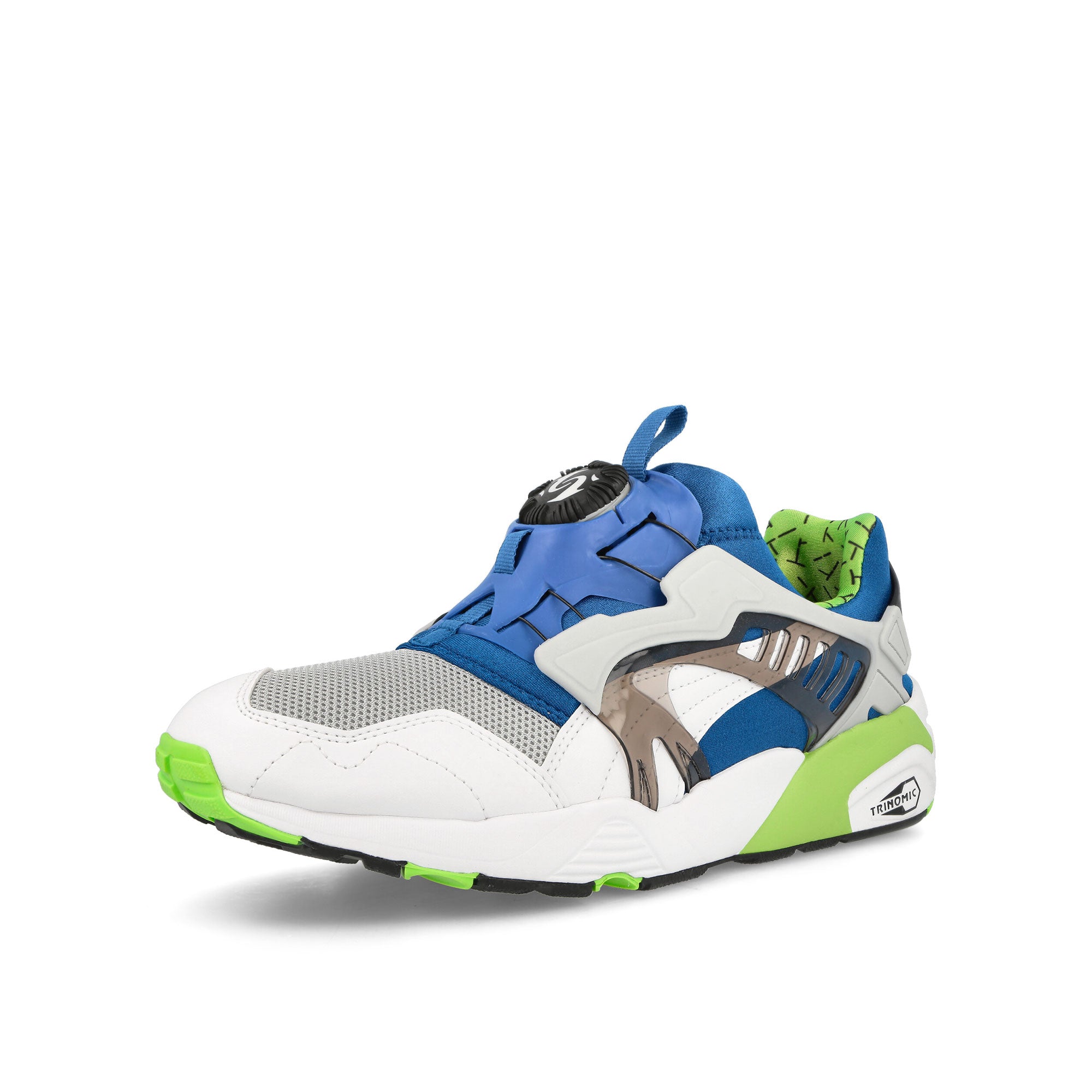 Puma Disc Blaze OG Flat Light Gray Low Top Sneakers Close Up | Overkill