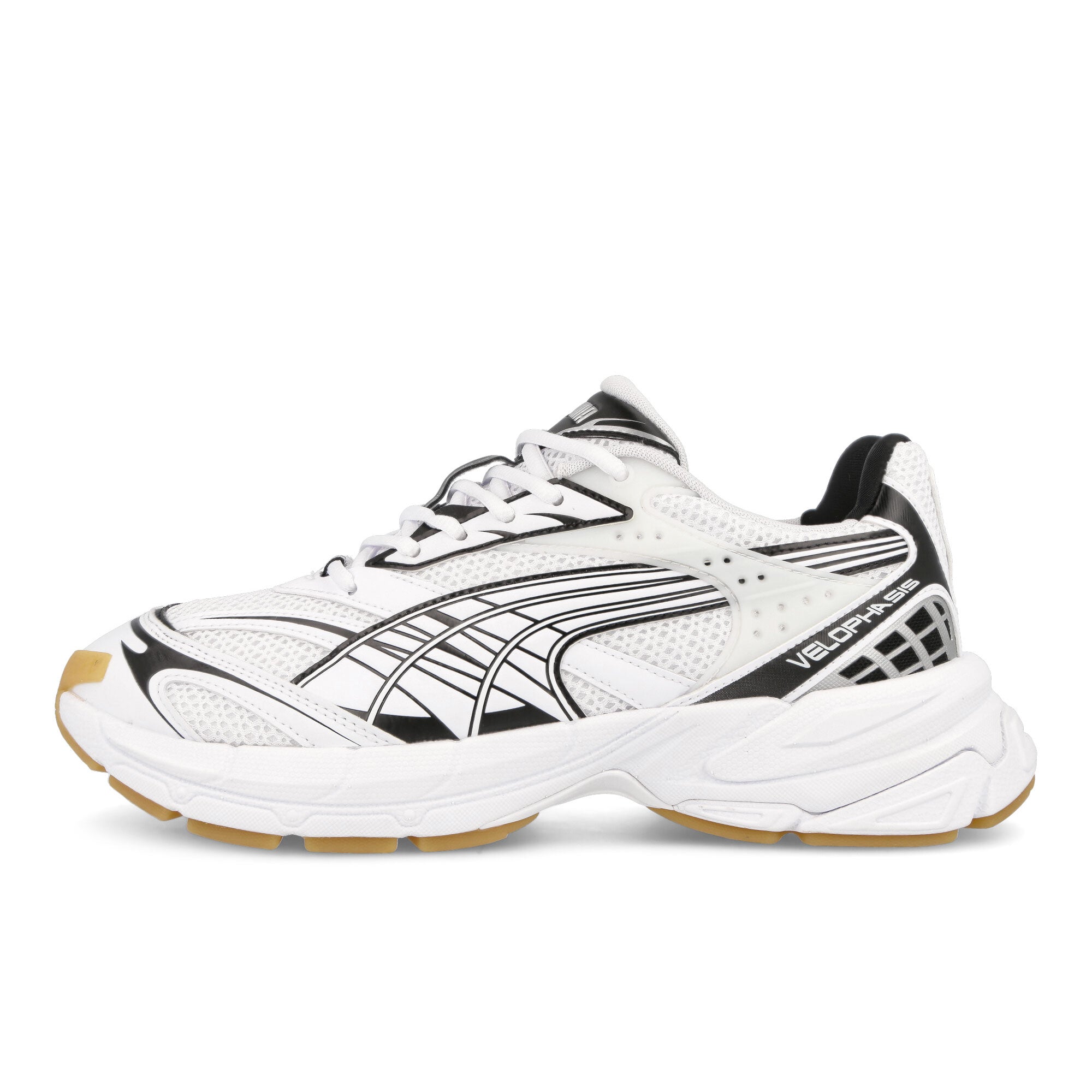 Puma Velophasis Technisch White-Black Low Top Sneakers 390932 01 | Overkill