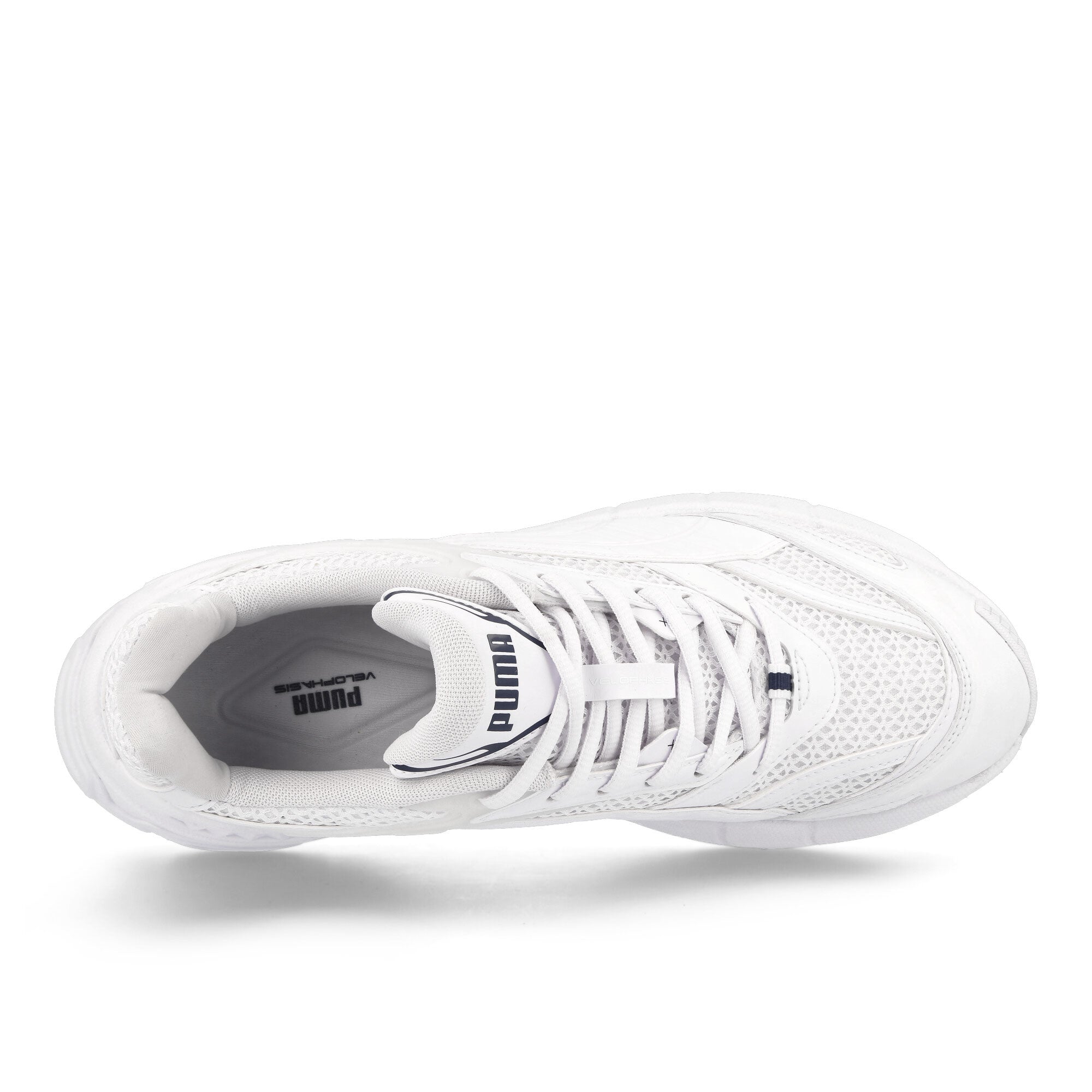 Puma Velophasis Technisch Puma White - Persian Blue Low Top Sneakers Detailfoto | Overkill