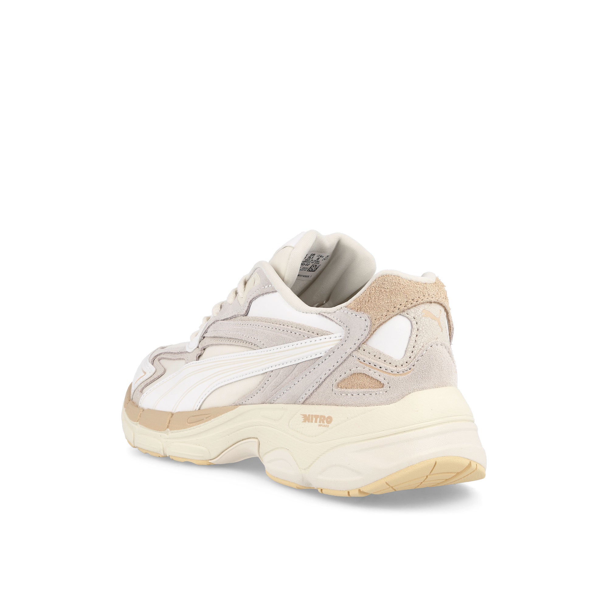 Puma Teveris Nitro Thrifted Wns Warm White Low Top Sneakers Material | Overkill