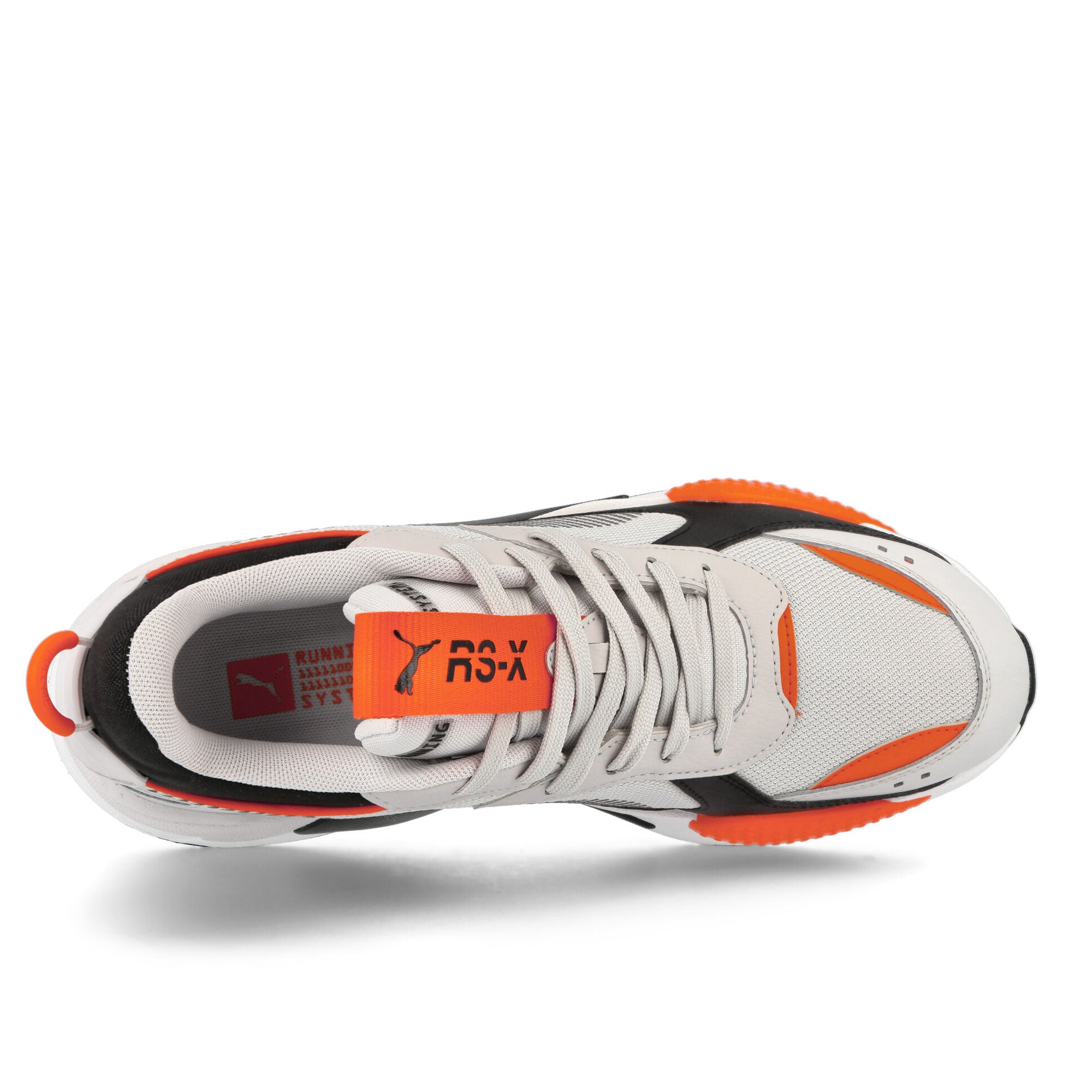 Puma RS-X Geek Feather Gray - Puma Black Low Top Sneakers Detailfoto | Overkill
