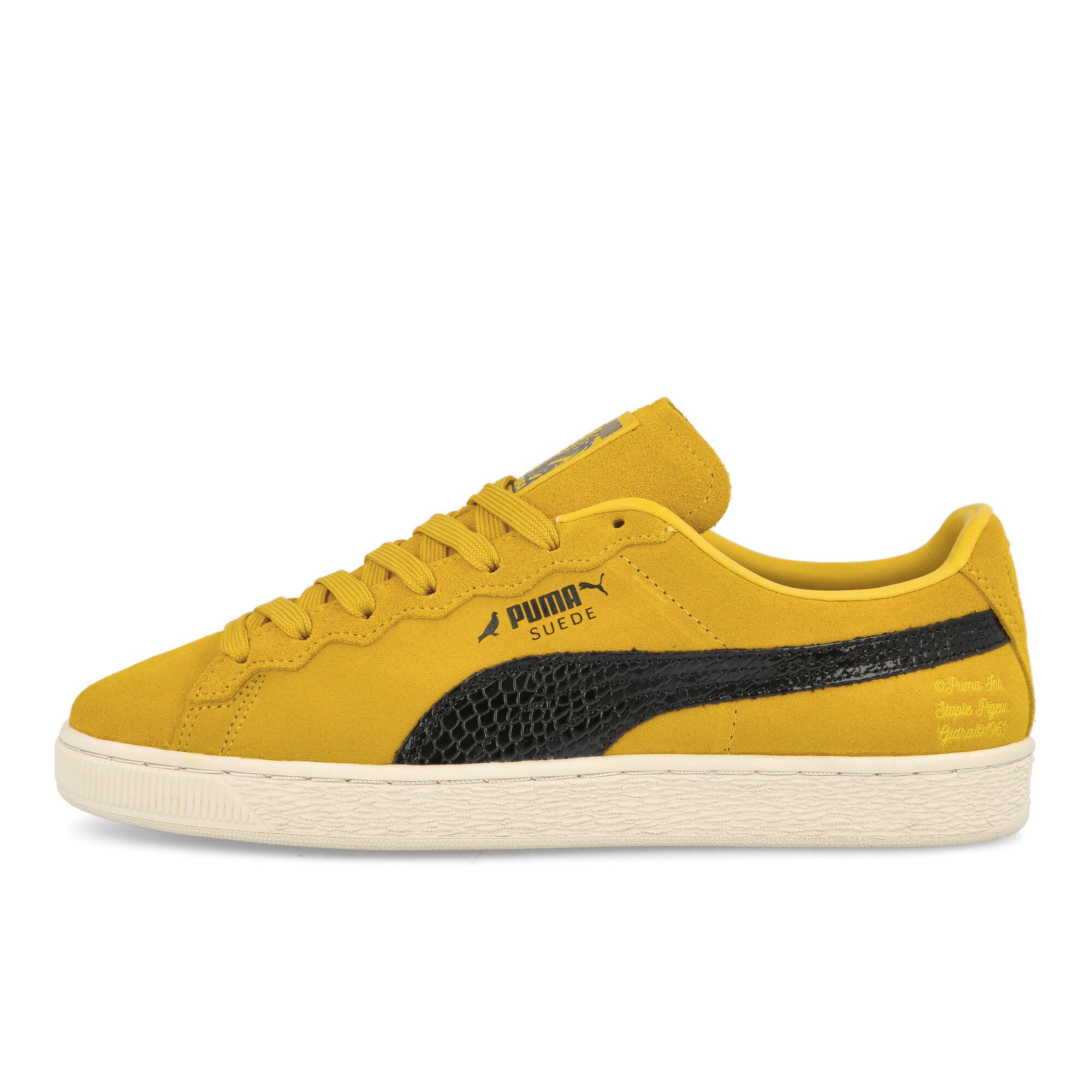 Puma STAPLE x Puma Suede Yellow / White / Black Sneakers 391567 01 | Overkill