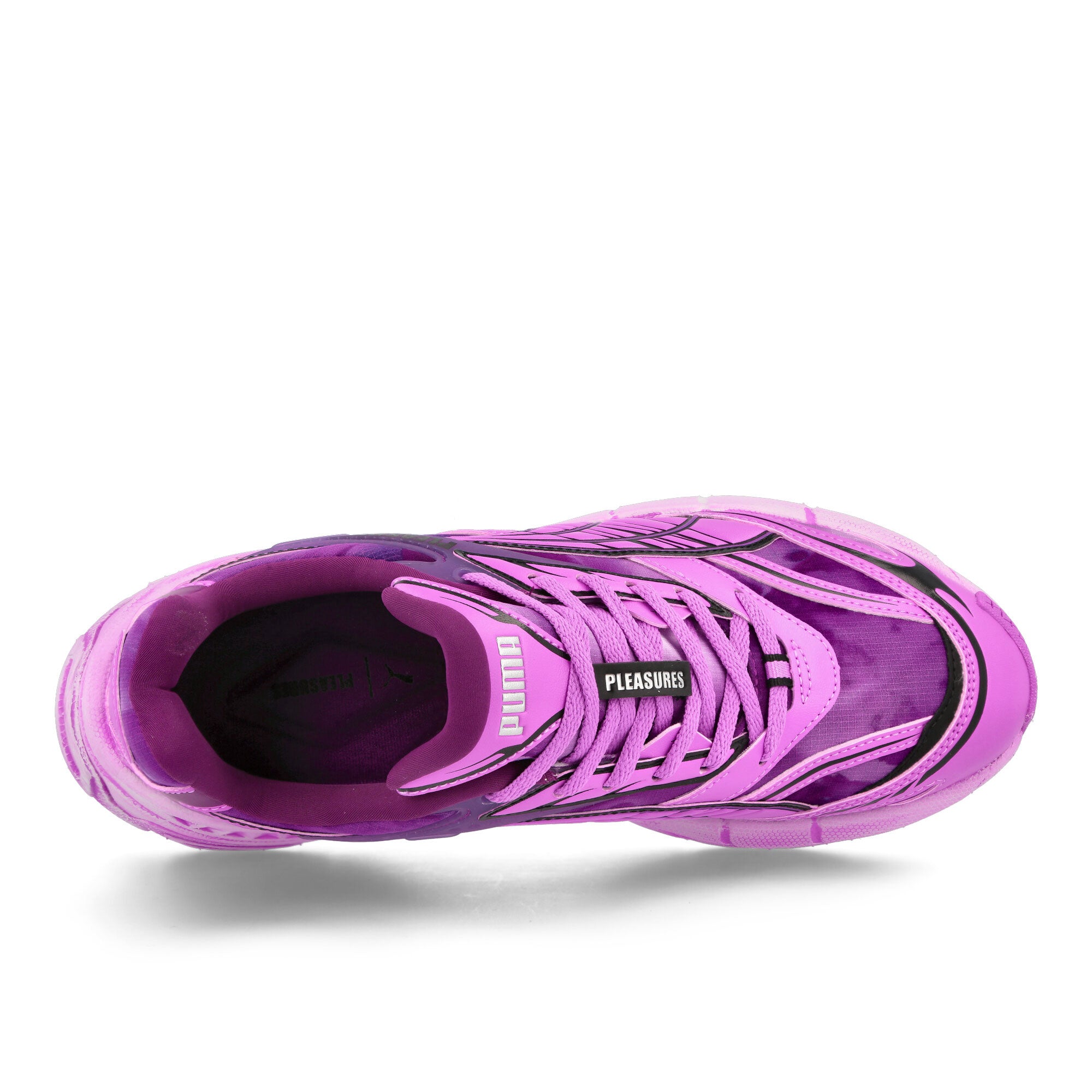 Puma Velophasis Overdye Grape Wine - Mauve Pop Low Top Sneakers Detailfoto | Overkill