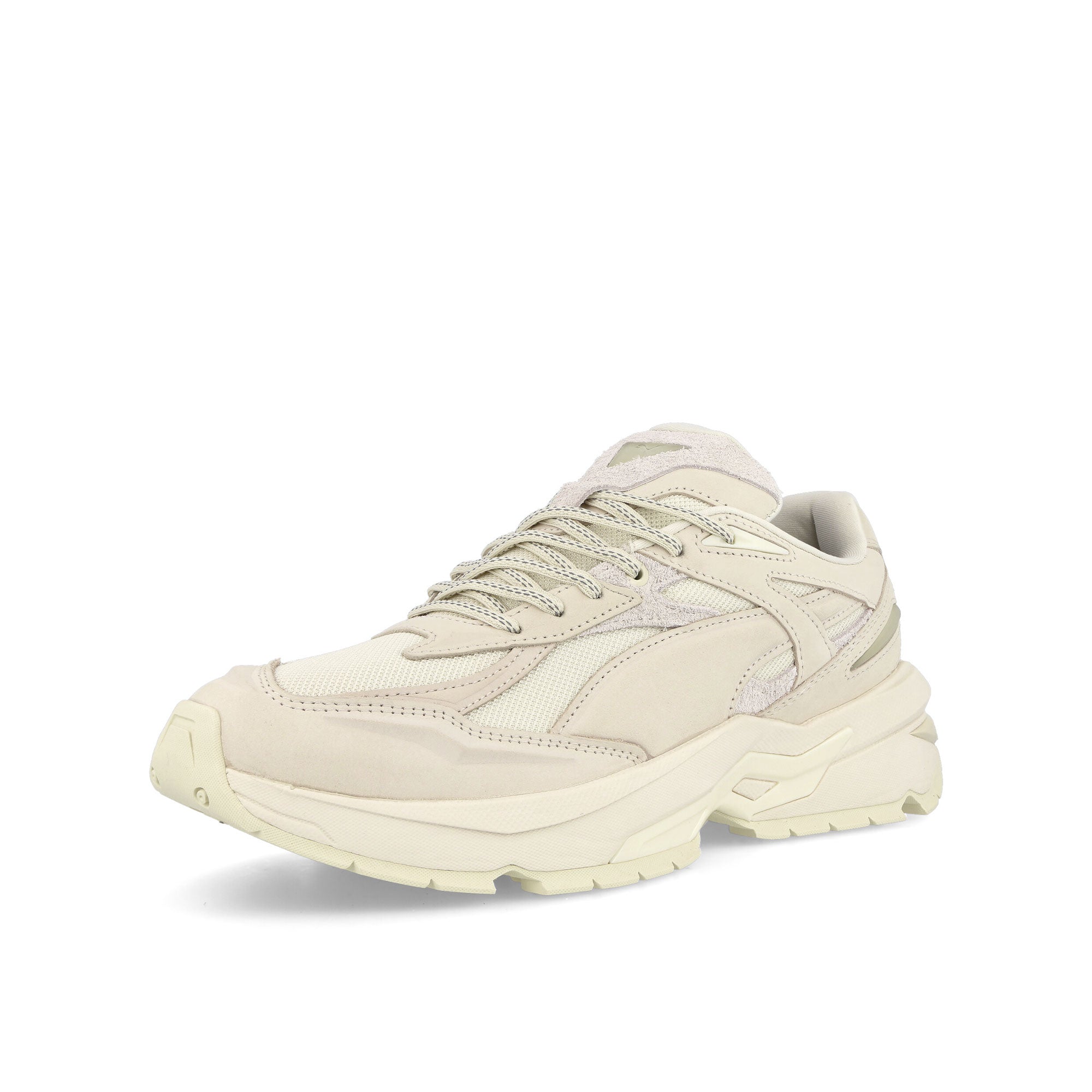 Puma Nano PRM Pristine - Frosted Ivory Low Top Sneakers Close Up | Overkill