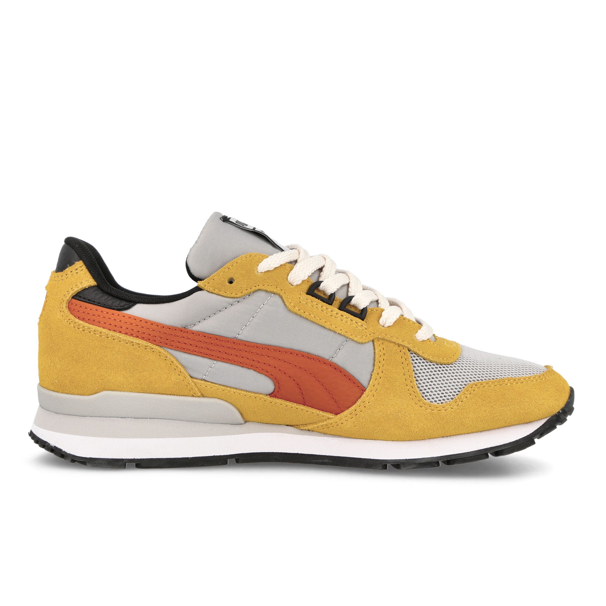 Puma RX 737 Cool Light Gray - Mustard Seed Low Top Sneakers Silhouette | Overkill