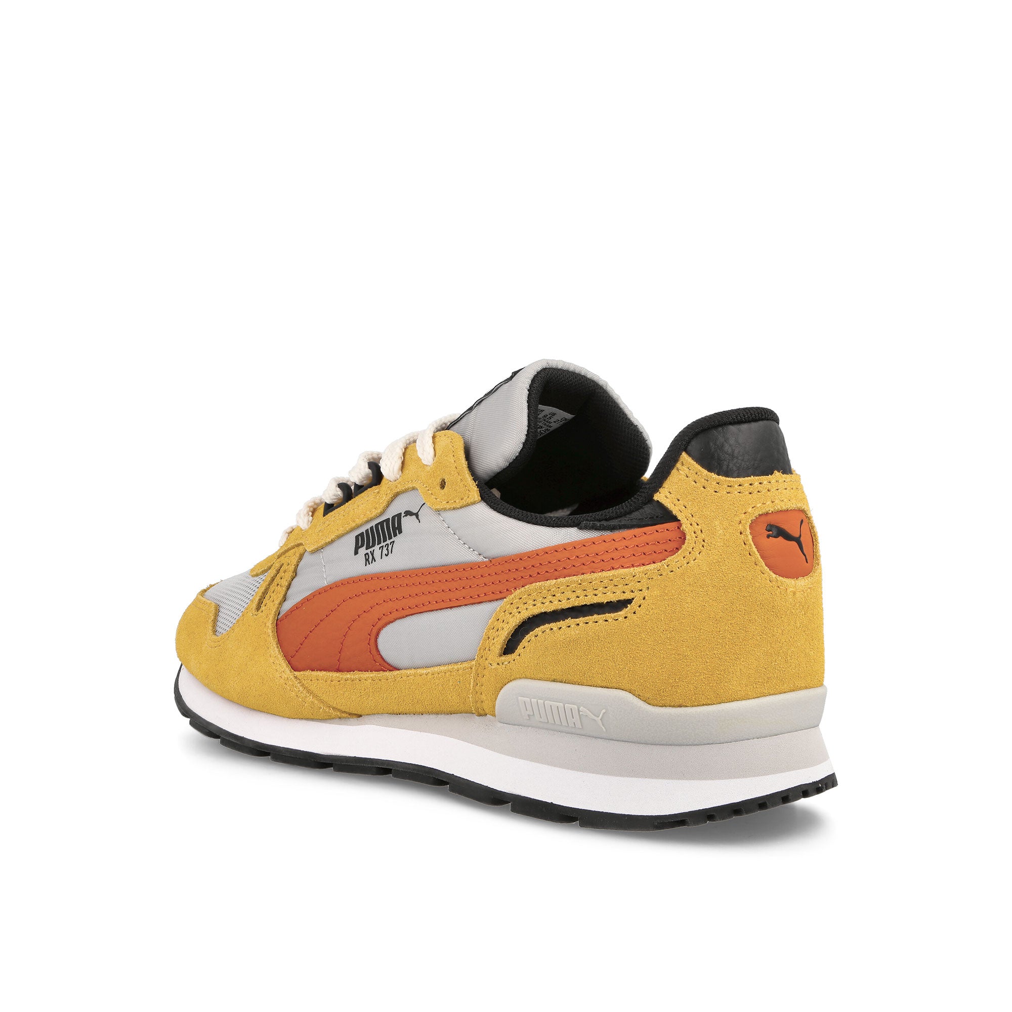 Puma RX 737 Cool Light Gray - Mustard Seed Low Top Sneakers Material | Overkill