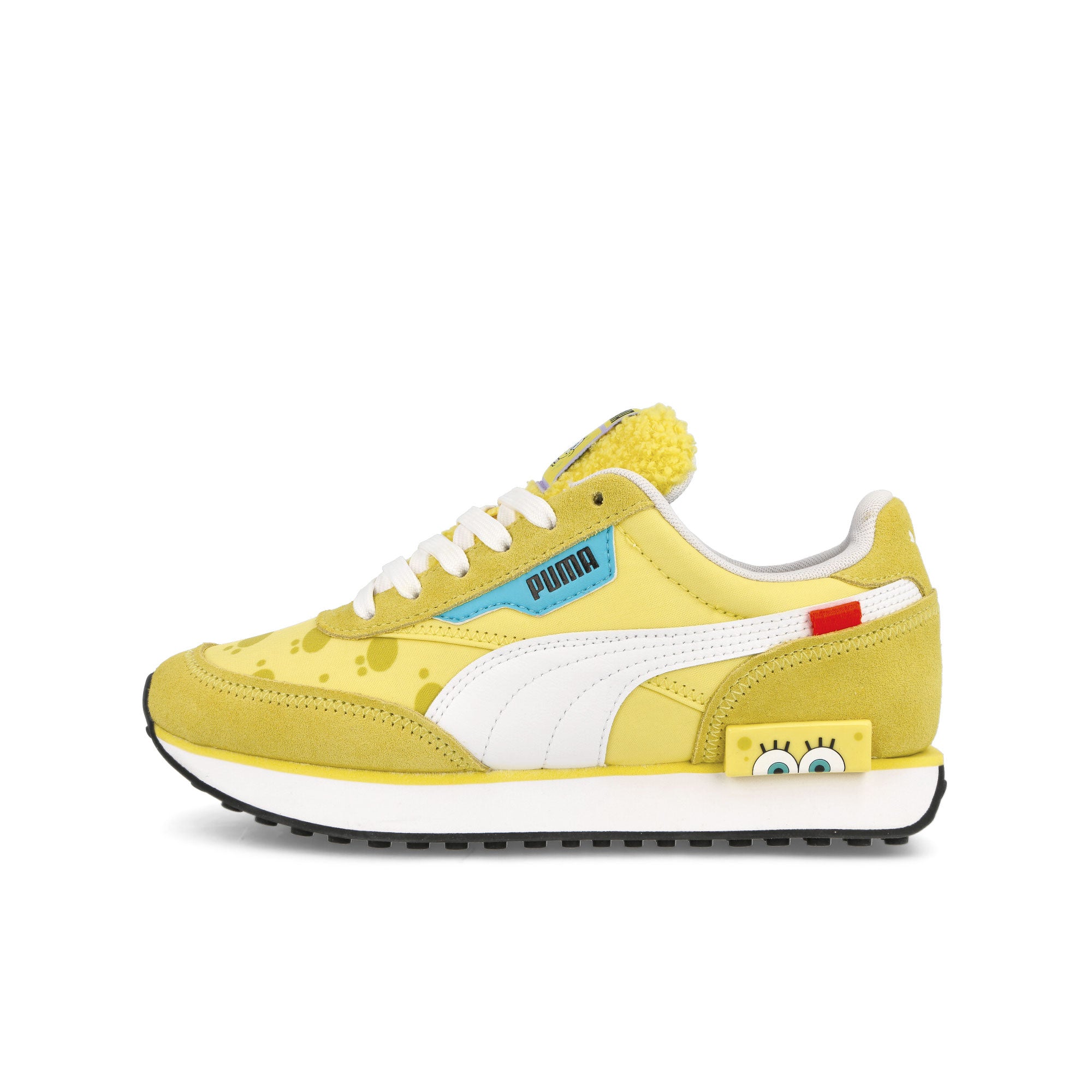 Puma Future Rider Spongebob Jr Lucent Yellow - Puma White Low Top Sneakers 392116 01 | Overkill