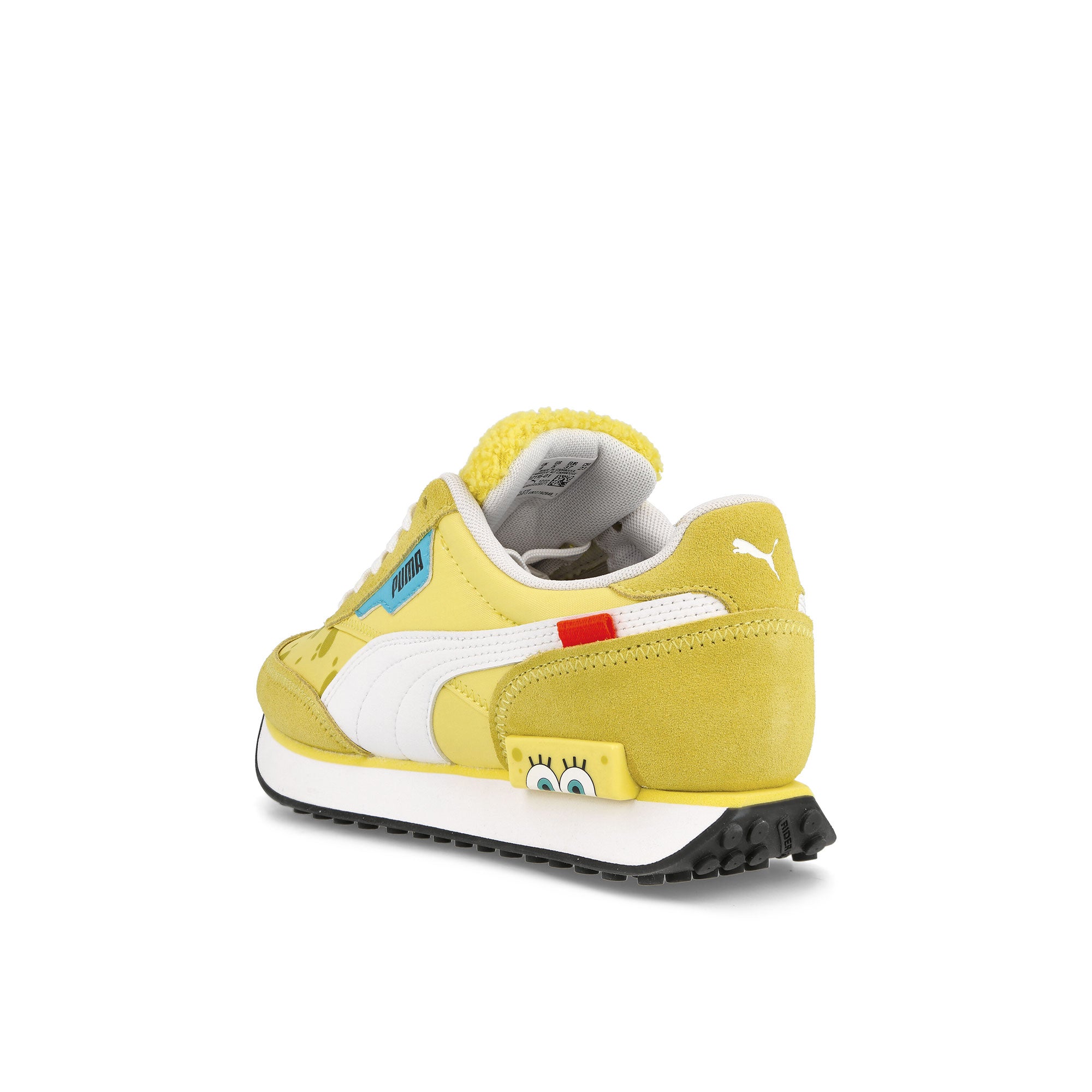Puma Future Rider Spongebob Jr Lucent Yellow - Puma White Low Top Sneakers Material | Overkill