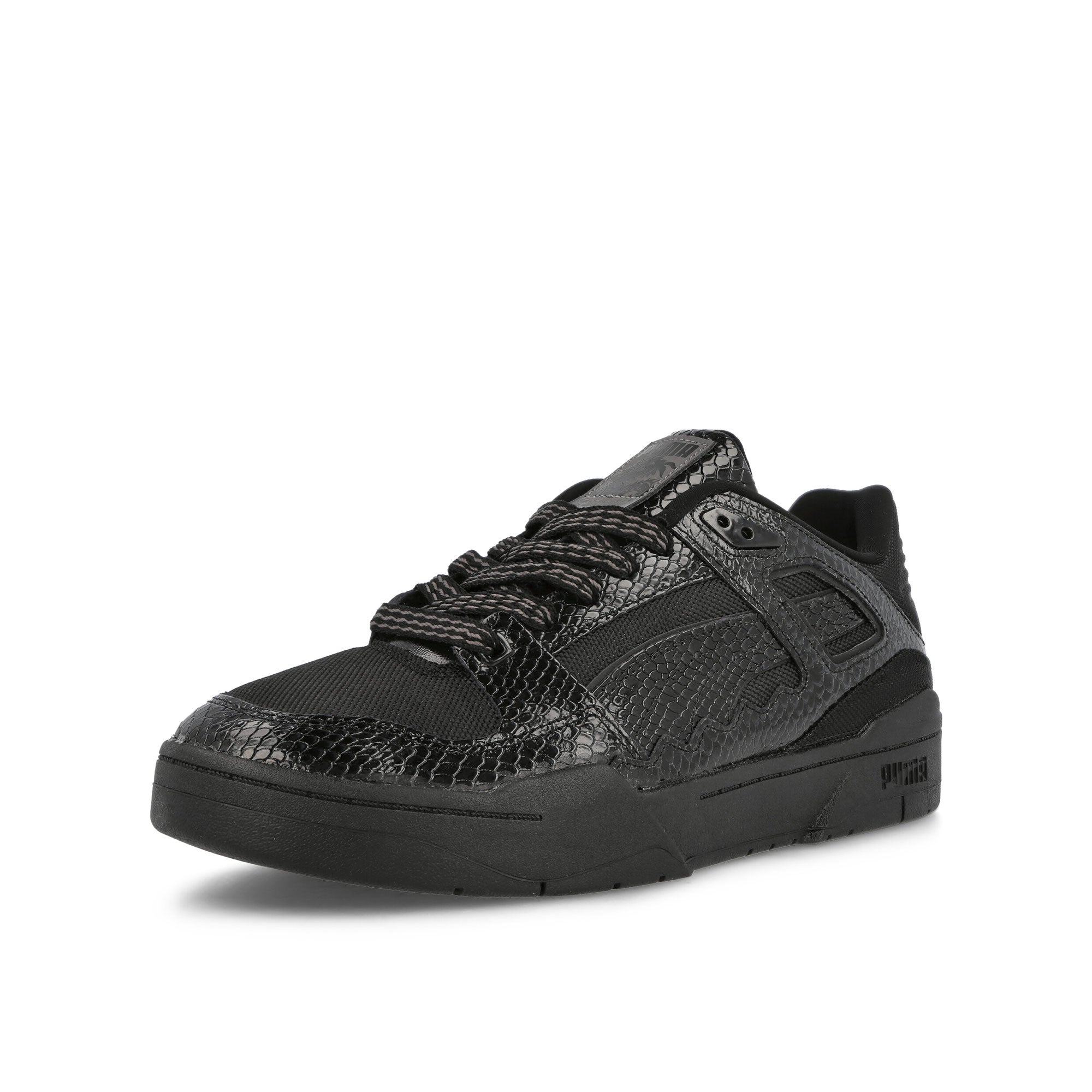 Puma STAPLE x Puma Slipstream Black Sneakers Close Up | Overkill