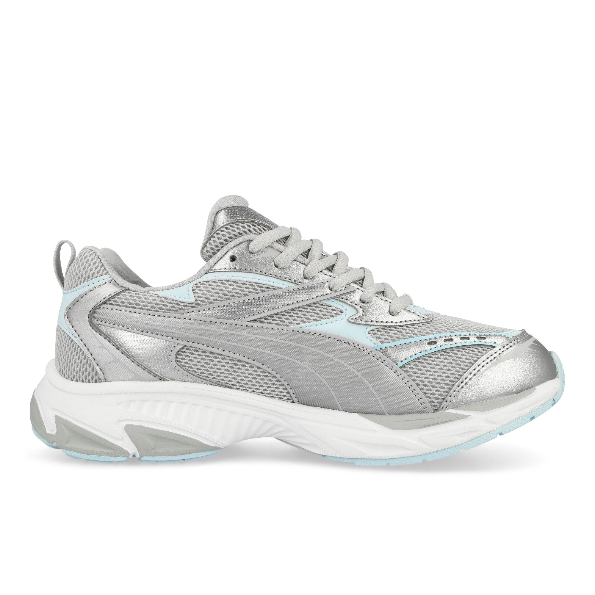 Puma Morphic Glacial Gray - Ice Blue Low Top Sneakers Silhouette | Overkill
