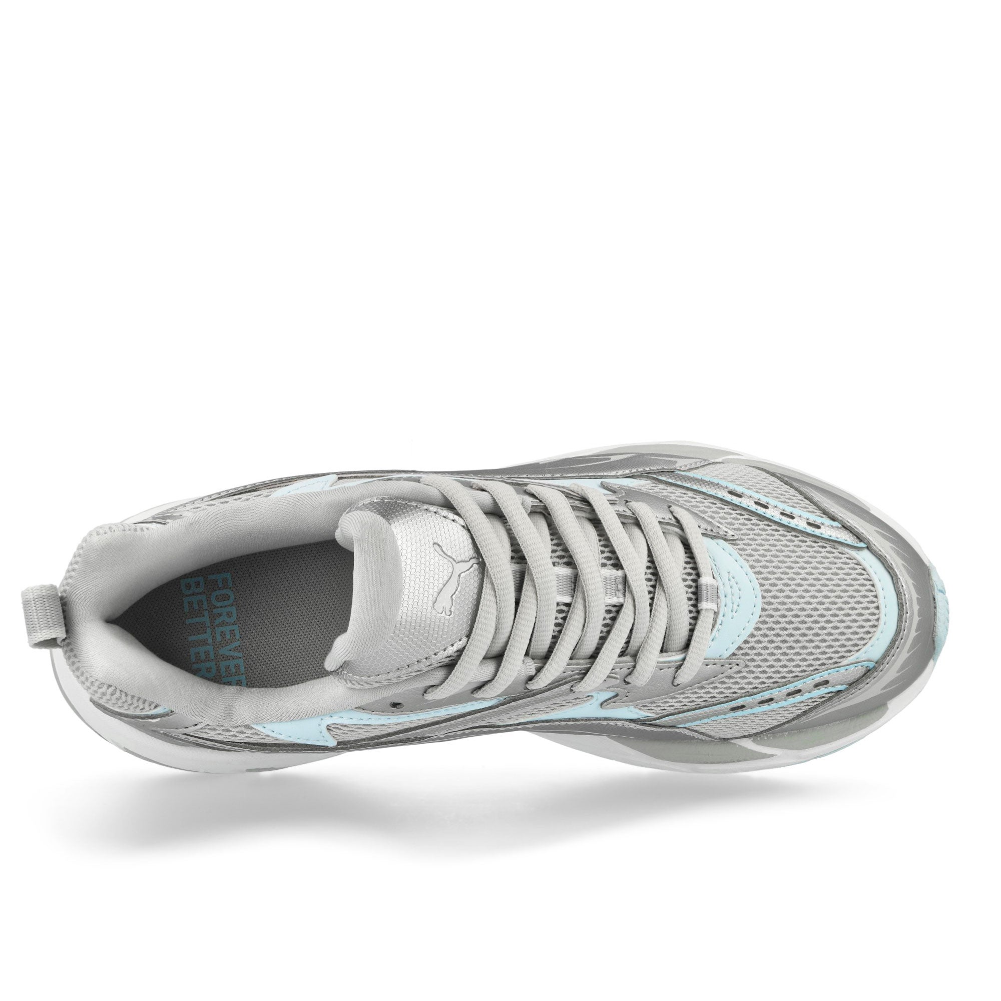 Puma Morphic Glacial Gray - Ice Blue Low Top Sneakers Detailfoto | Overkill