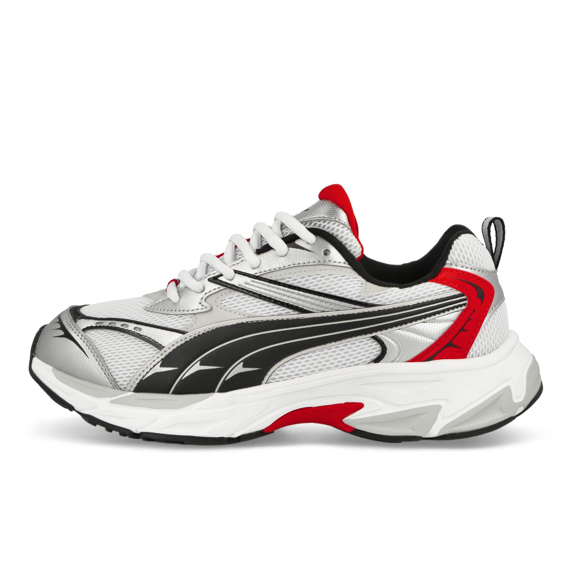 Puma Morphic Puma White - For All Time Red Low Top Sneakers 392724 06 | Overkill