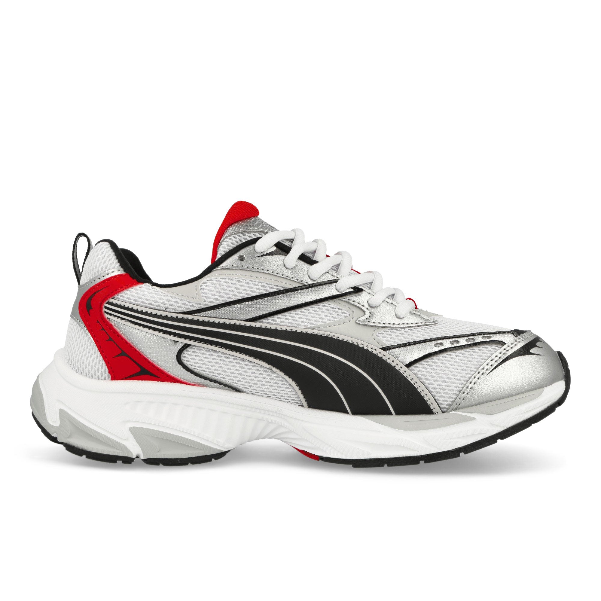 Puma Morphic Puma White - For All Time Red Low Top Sneakers Silhouette | Overkill