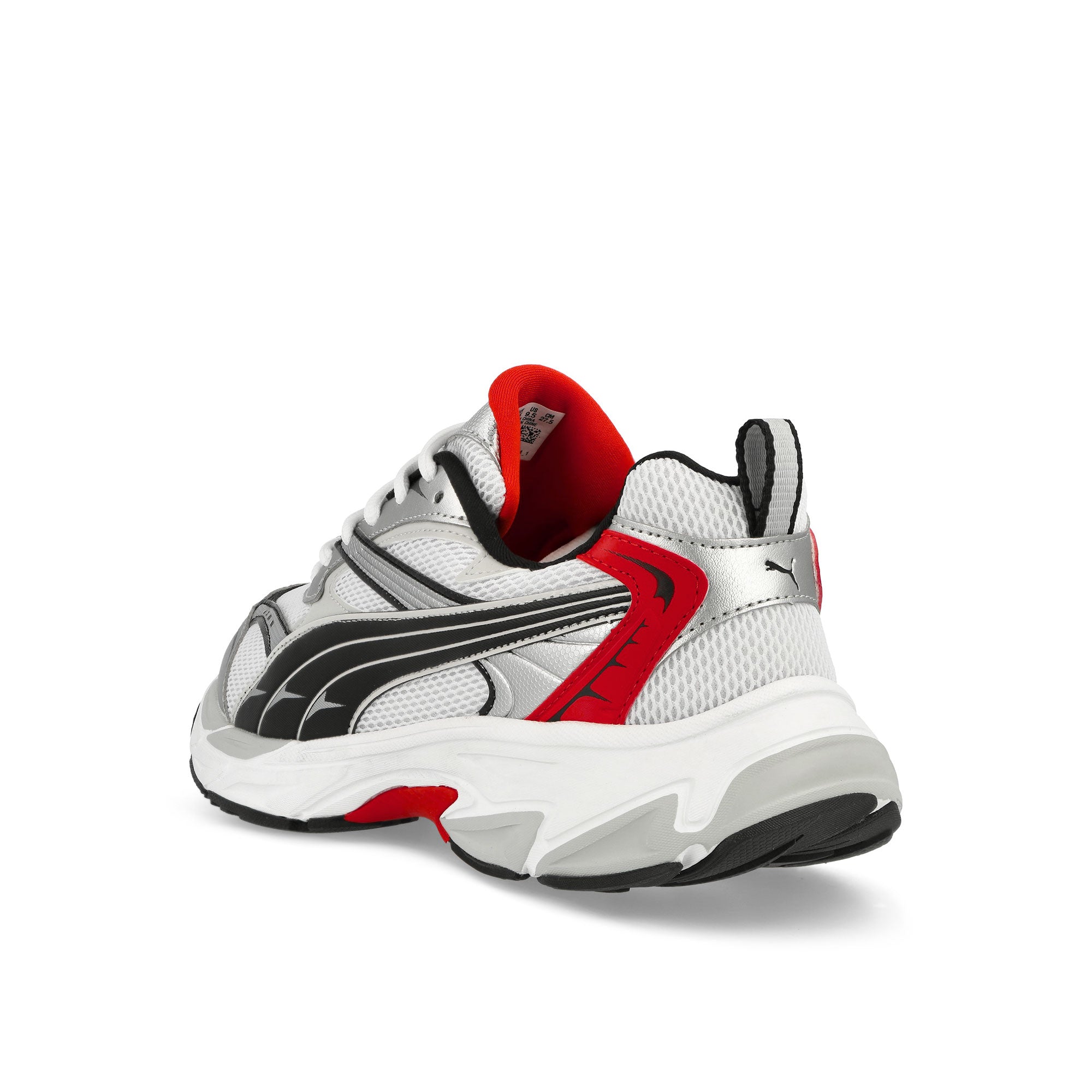 Puma Morphic Puma White - For All Time Red Low Top Sneakers Material | Overkill