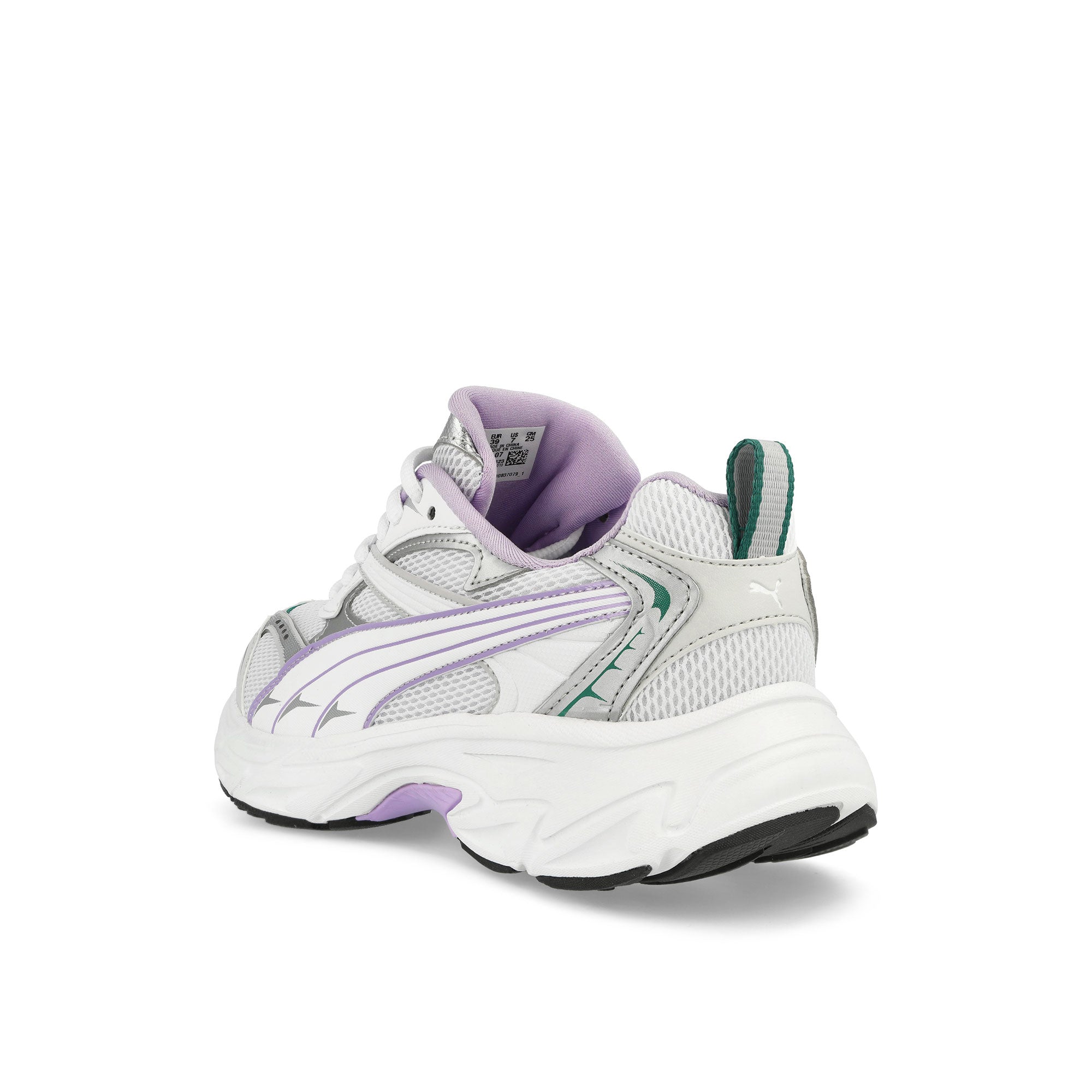 Puma Morphic Puma White - Vivid Violet Low Top Sneakers Material | Overkill