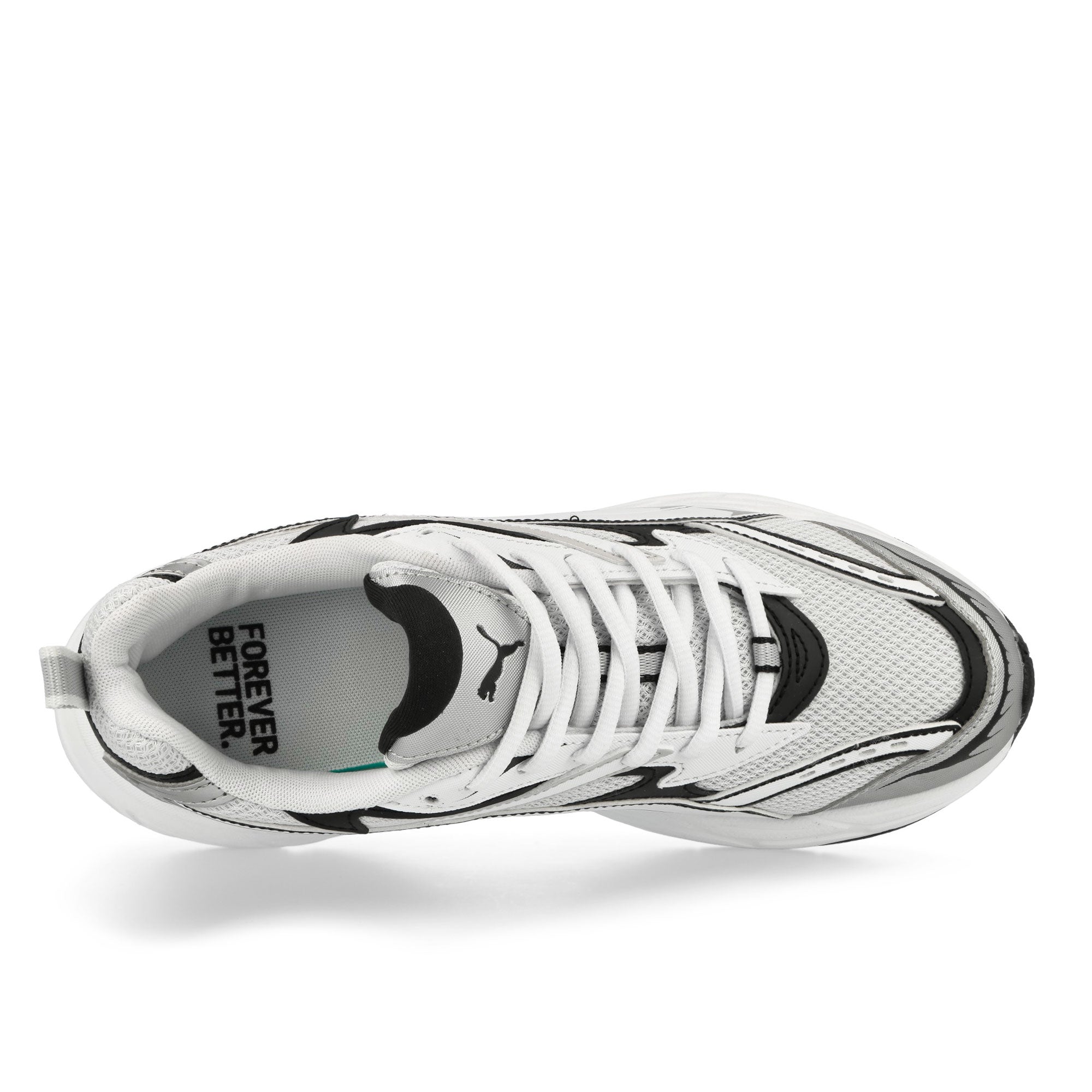 Puma Morphic Base Feather Gray - Puma Black Low Top Sneakers Detailfoto | Overkill