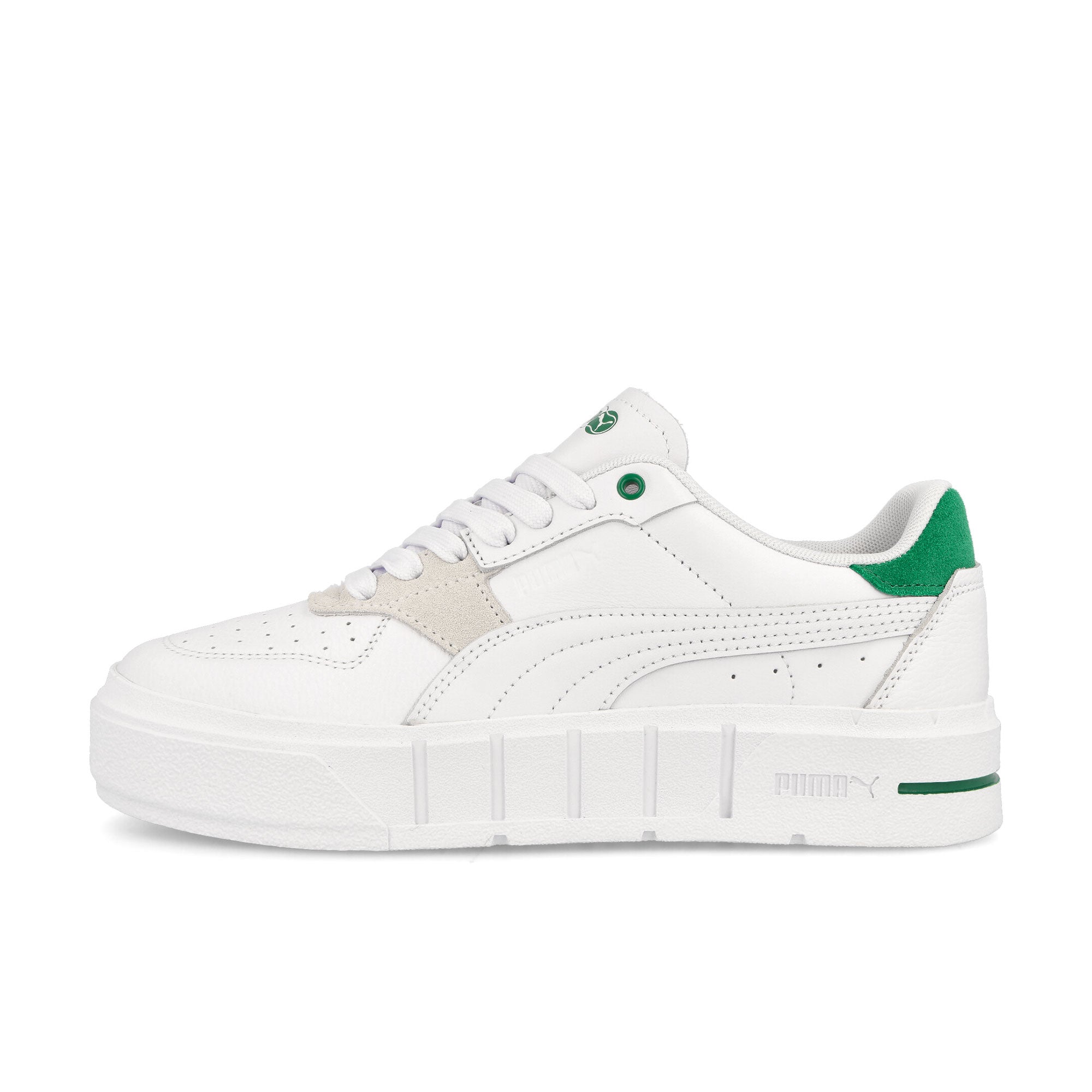 Puma Wmns Cali Court Match Puma White - Archive Green Low Top Sneakers 393094 01 | Overkill