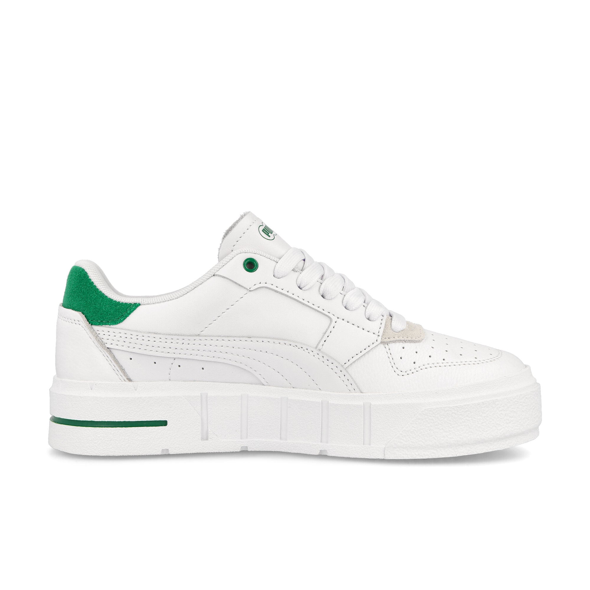 Puma Wmns Cali Court Match Puma White - Archive Green Low Top Sneakers Silhouette | Overkill