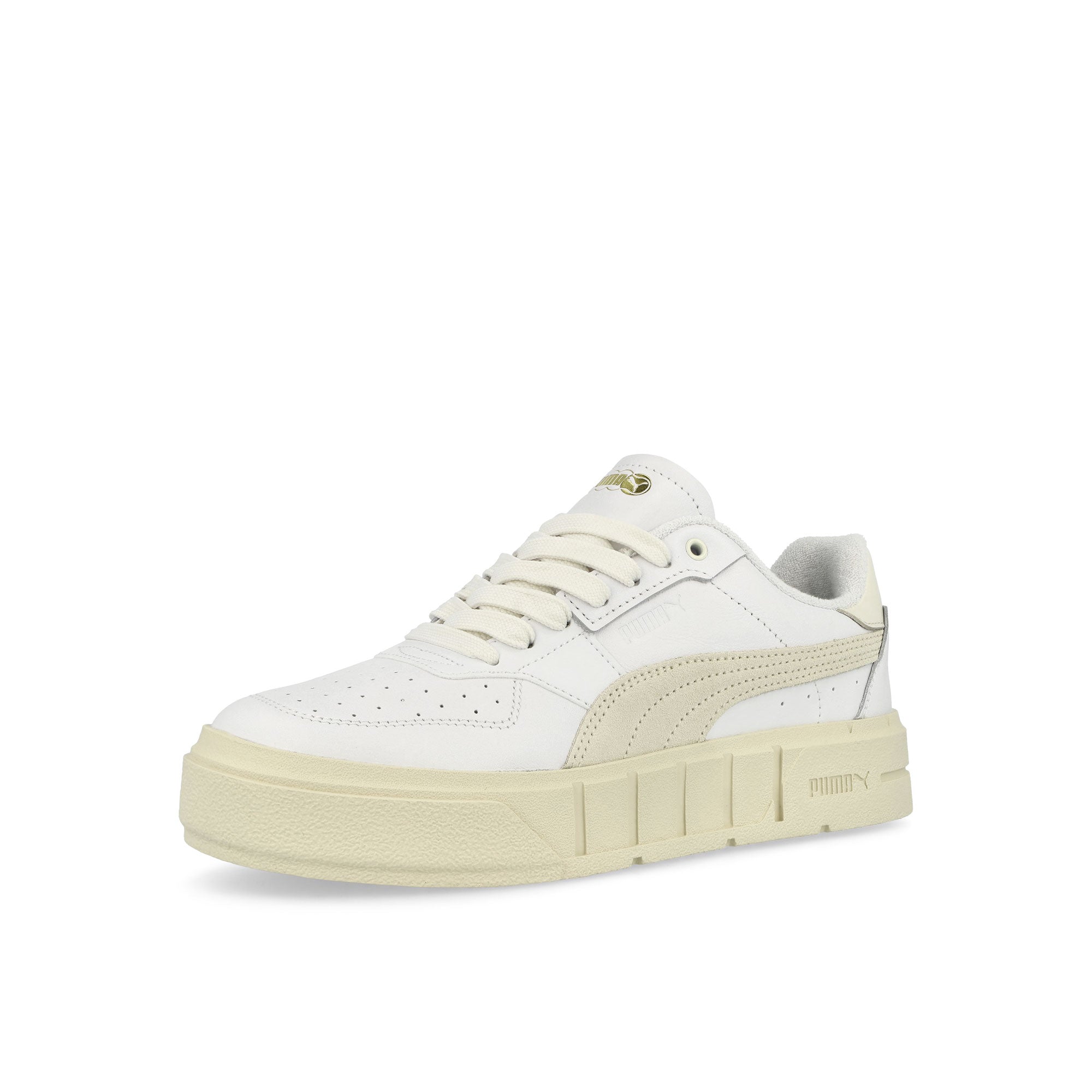 Puma Cali Court Jeux Sets Wns Puma White - Marshmellow Low Top Sneakers Close Up | Overkill