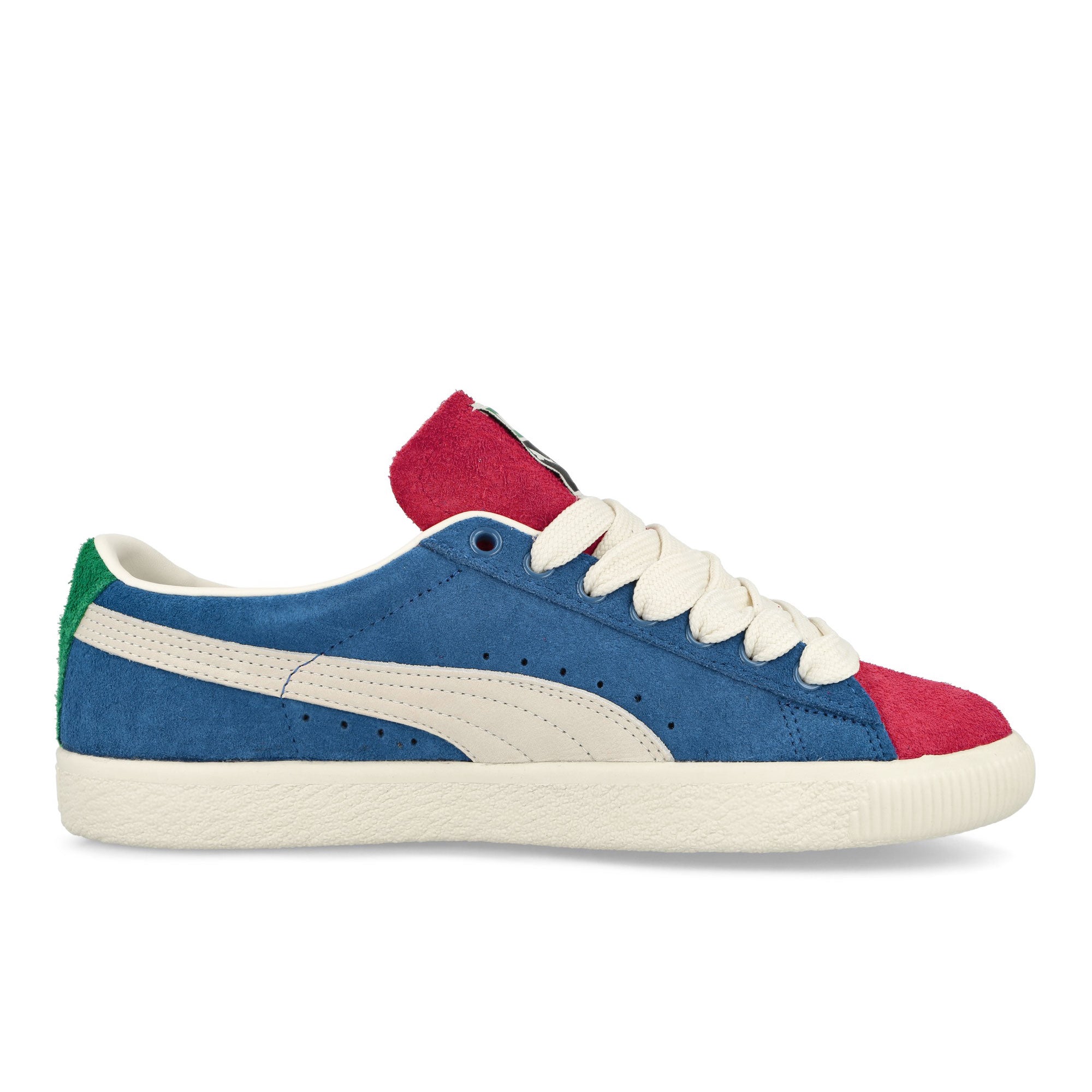 Puma Suede VTG Origins Puma Red - Clyde Royal Low Top Sneakers Material | Overkill