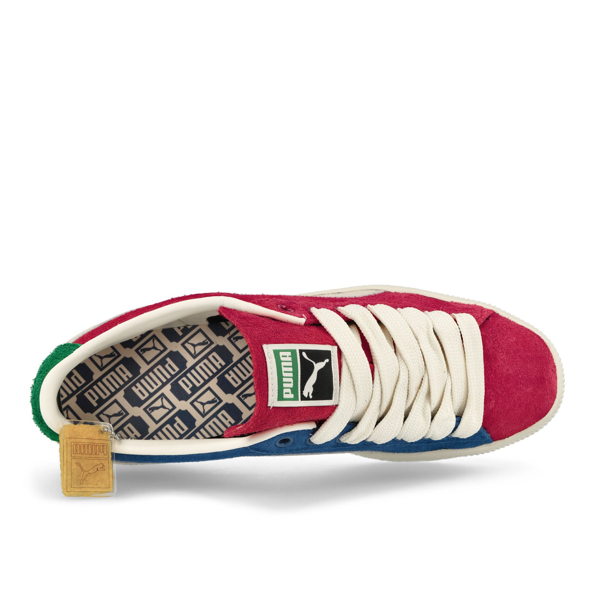 Puma Suede VTG Origins Puma Red - Clyde Royal Low Top Sneakers Detail View 1 | Overkill