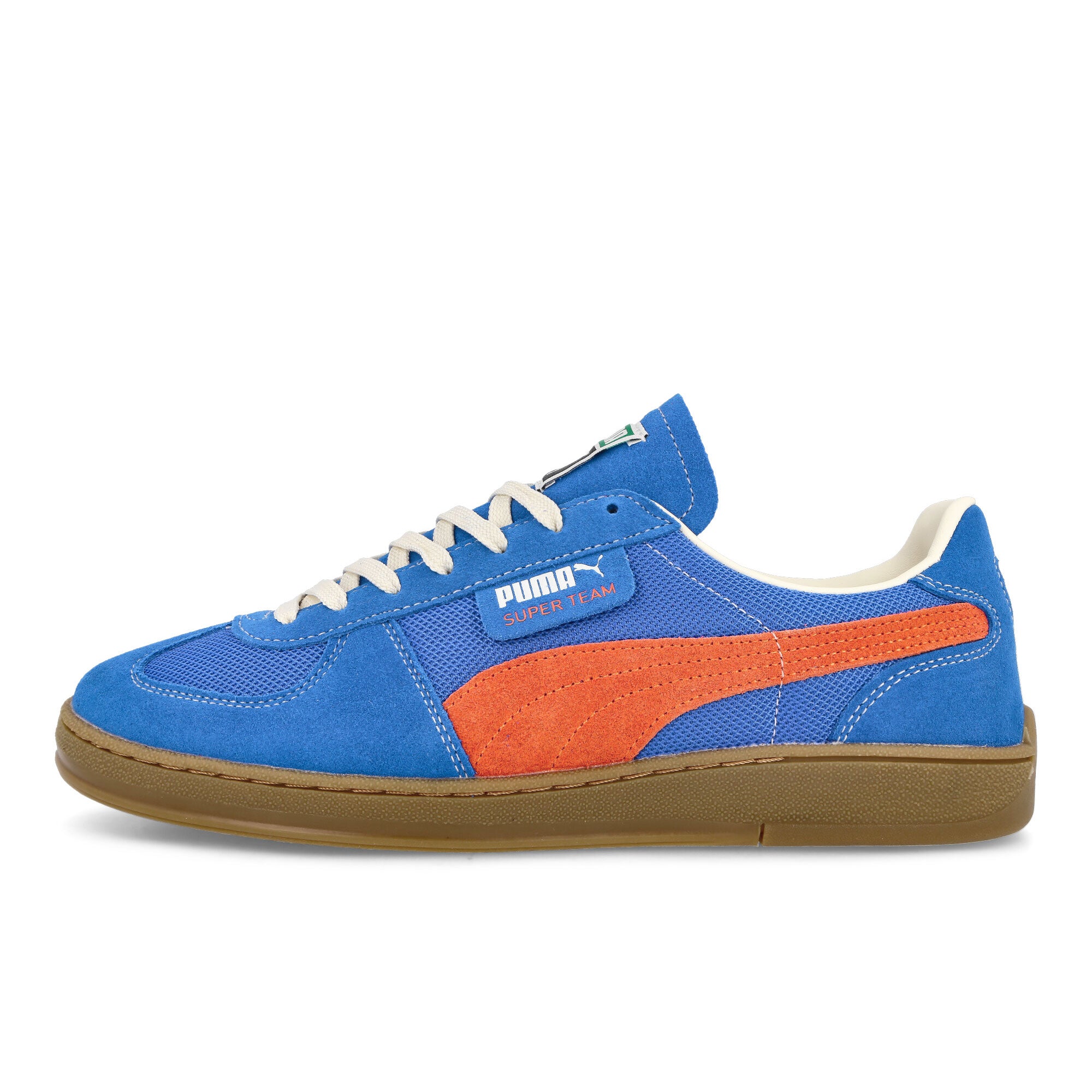 Puma Super Team Handy Ultra Blue - Rickie Orange Low Top Sneakers 393142 01 | Overkill