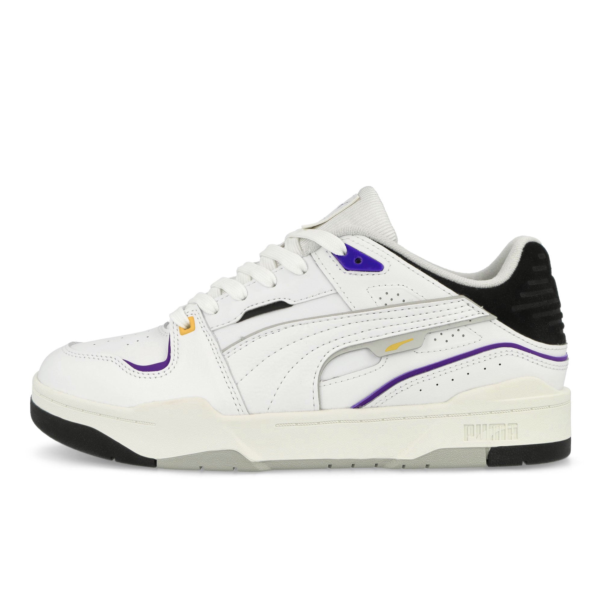Puma Slipstream Bball Puma White - Puma Black Low Top Sneakers 393266 02 | Overkill