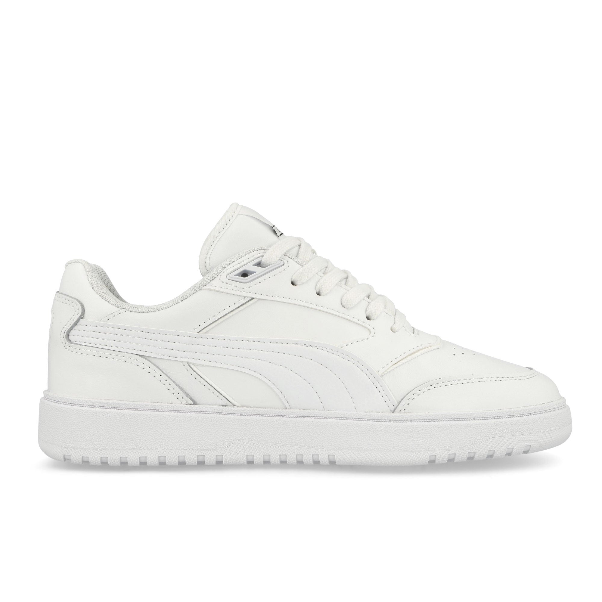 Puma Doublecourt Puma White - Cool Light Grey Low Top Sneakers Silhouette | Overkill