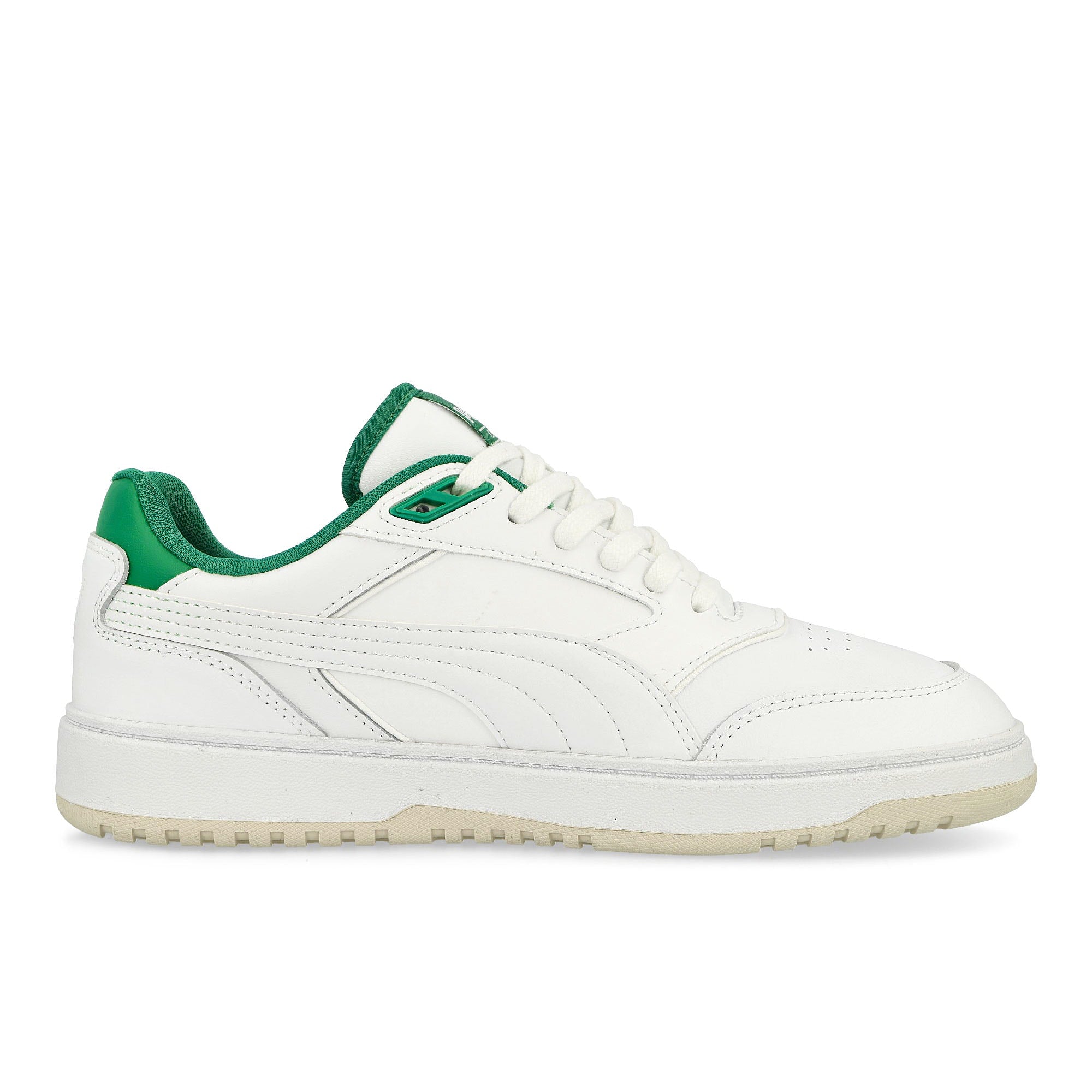 Puma Doublecourt Puma White - Archive Green Low Top Sneakers Silhouette | Overkill