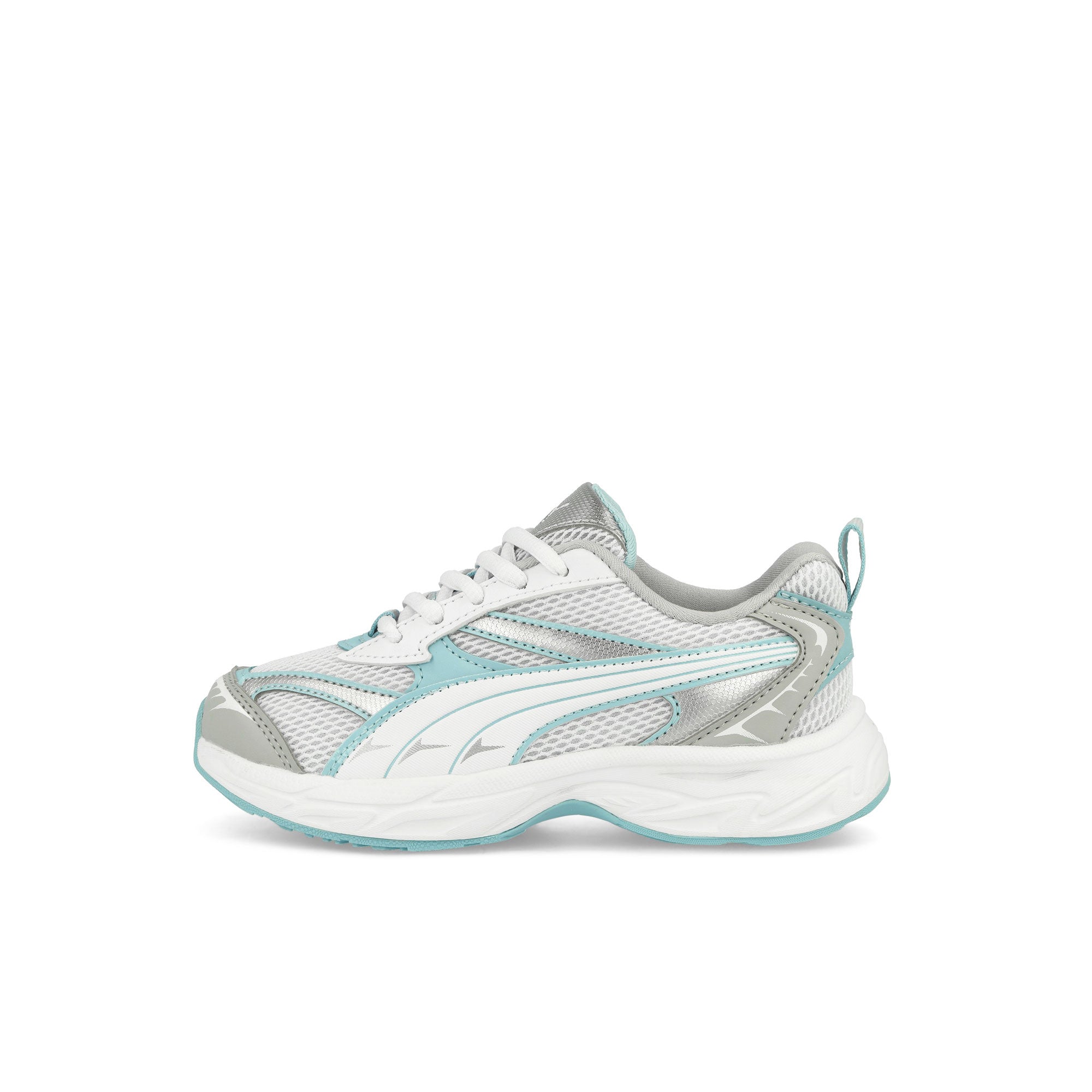 Puma Morphic PS Puma White - Ash Grey Low Top Sneakers 393793 03 | Overkill