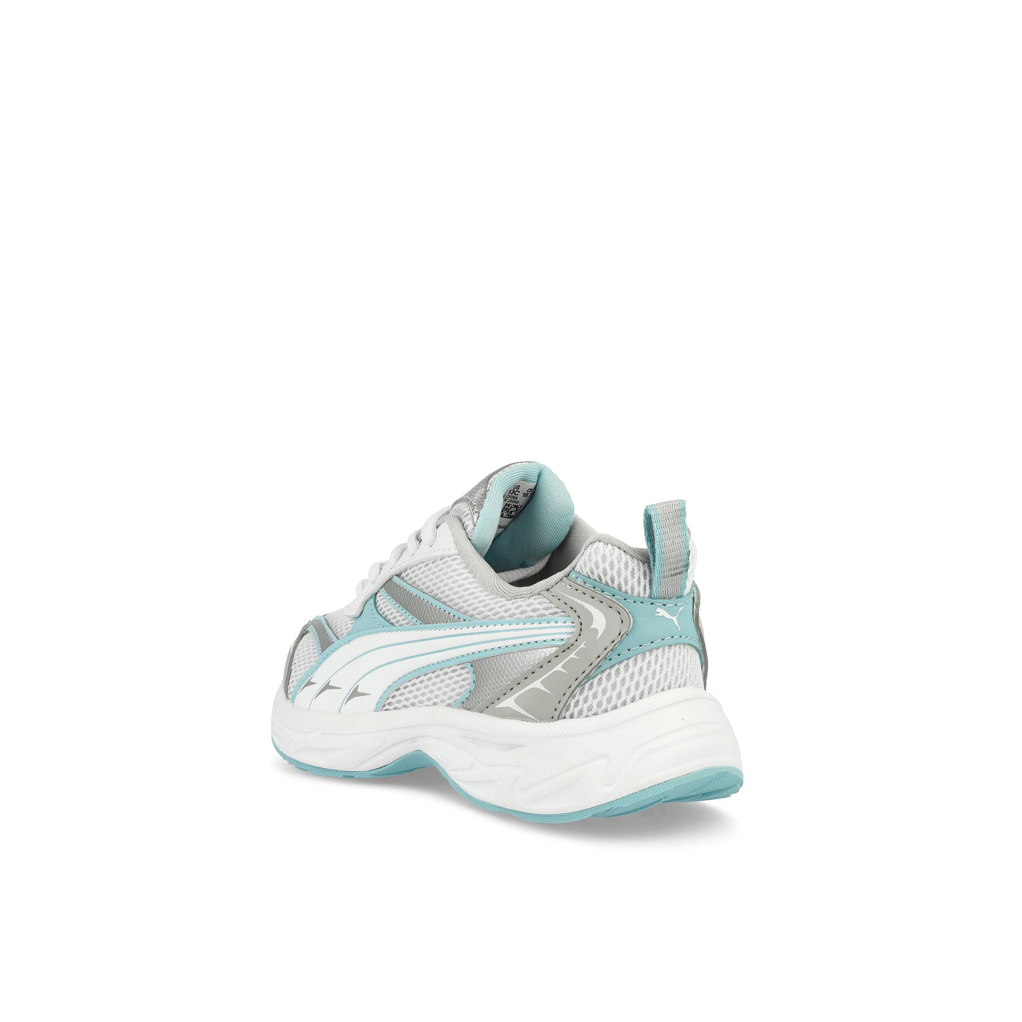 Puma Morphic PS Puma White - Ash Grey Low Top Sneakers Material | Overkill
