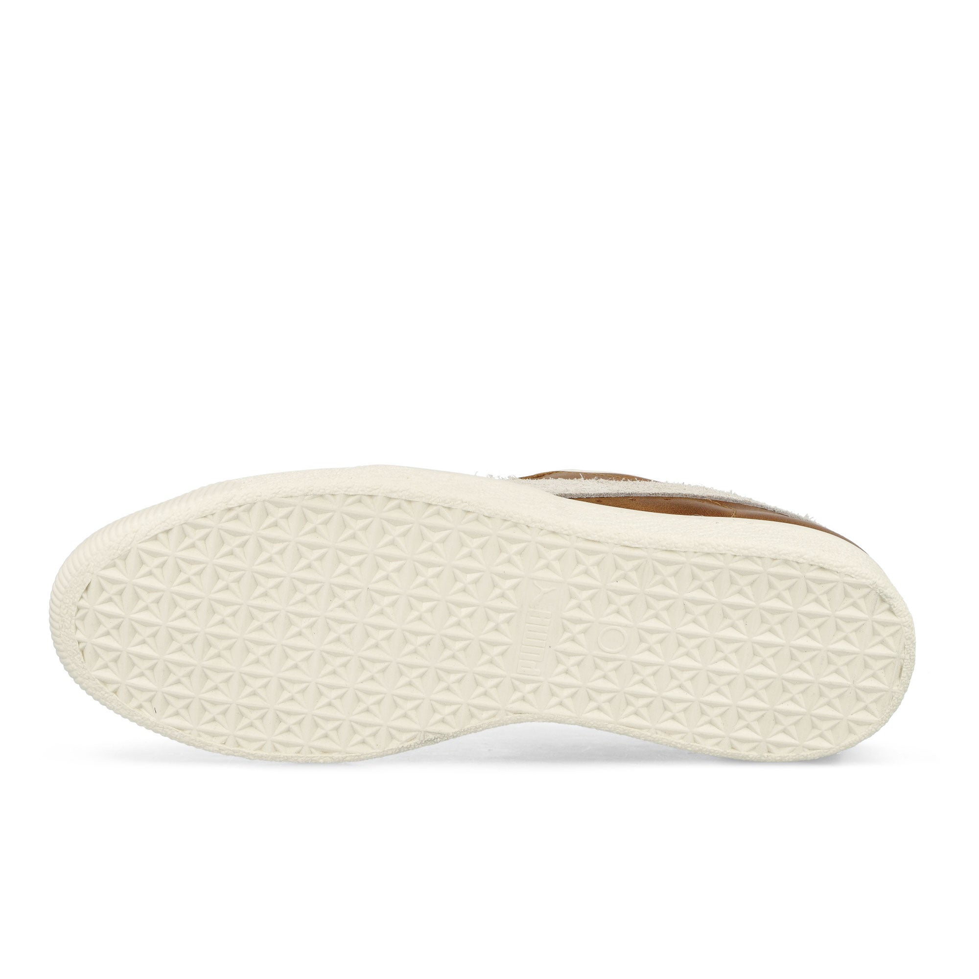 Puma Clyde Paris Amber-Frosted Ivory Low Top Sneakers Detail View 1 | Overkill
