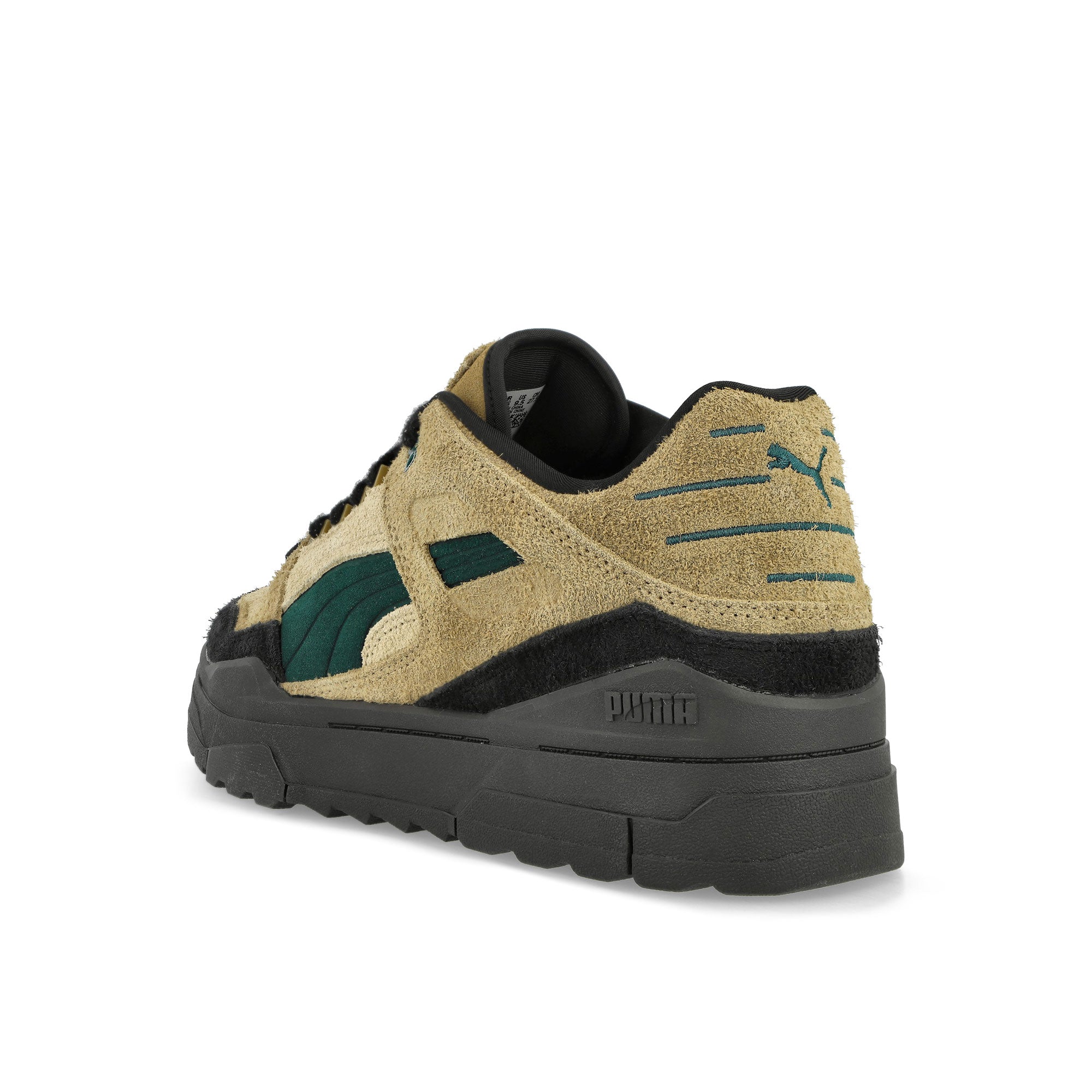 Puma Slipstream Xtreme Earth Sand Dune - Toasted - Malachite Low Top Sneakers Material | Overkill